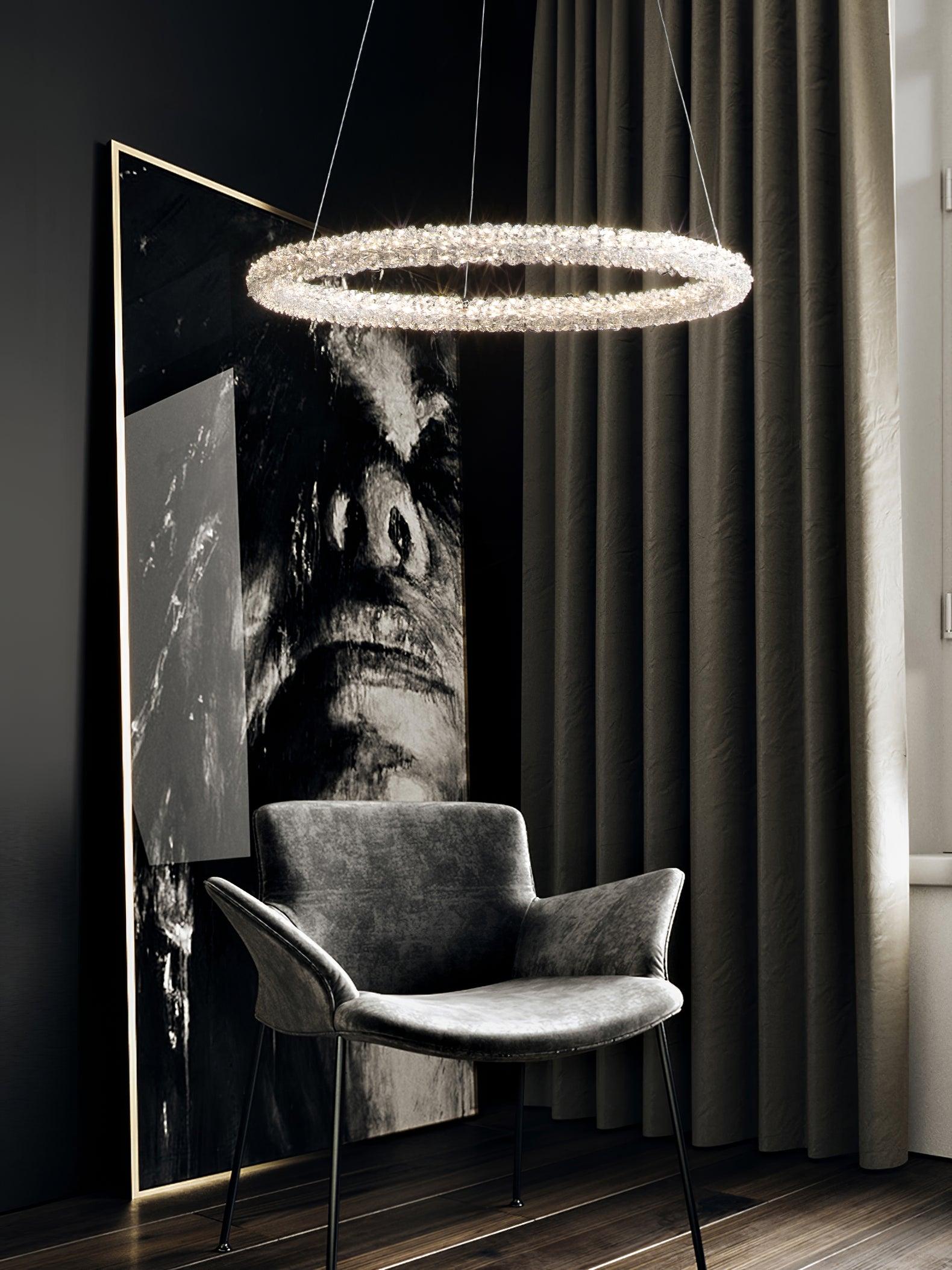 Ring Crystal Chandeliers - Lumpaz