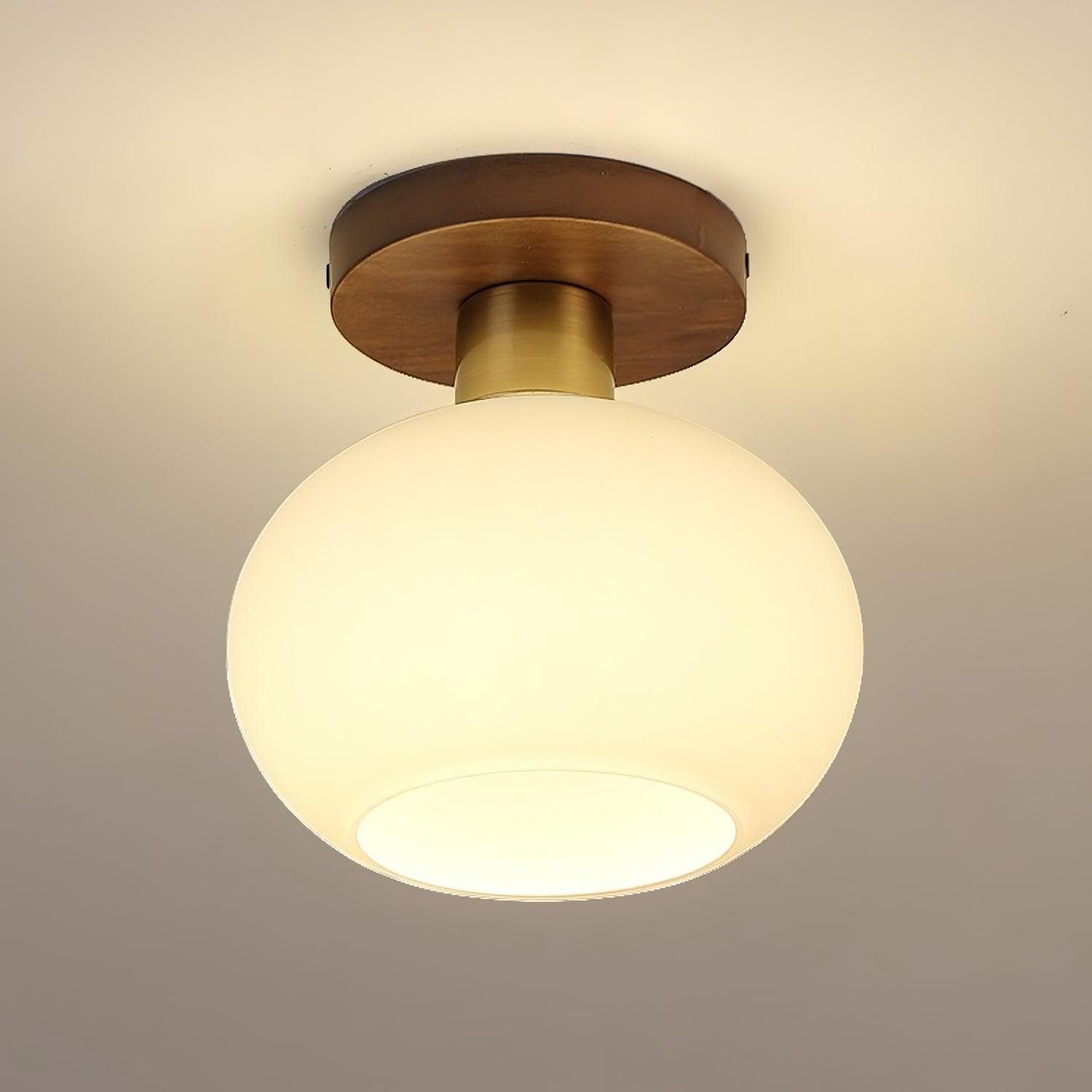 White Shell Ceiling Lamp - Lumpaz