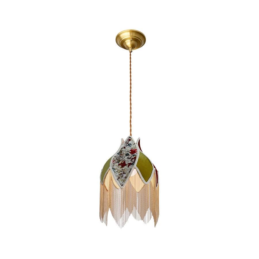 Bette Fringed Pendant Lamp - Lumpaz