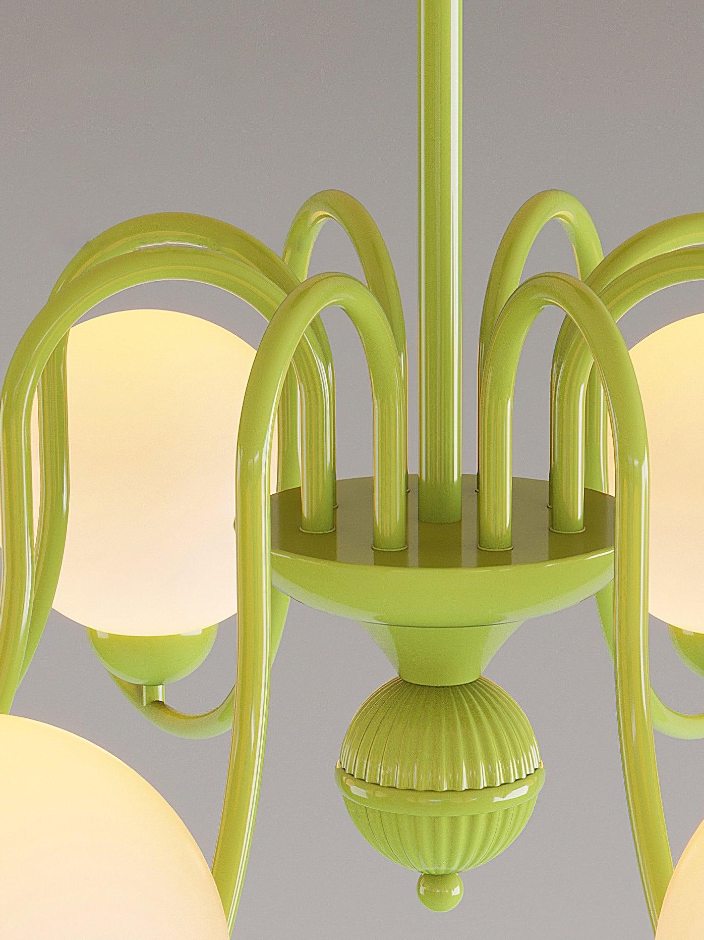 Vanilla Ball Chandelier - Lumpaz