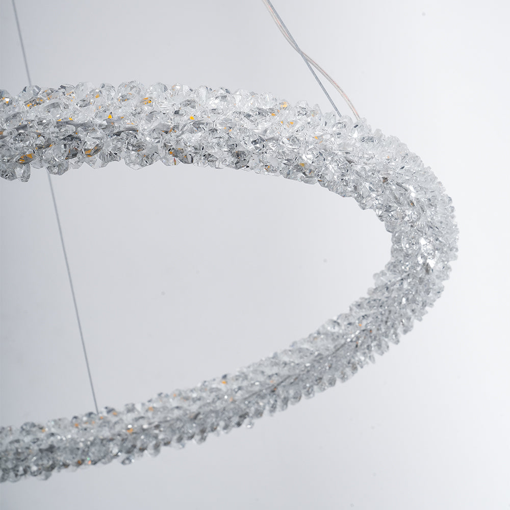 Ring Crystal Chandeliers - Lumpaz