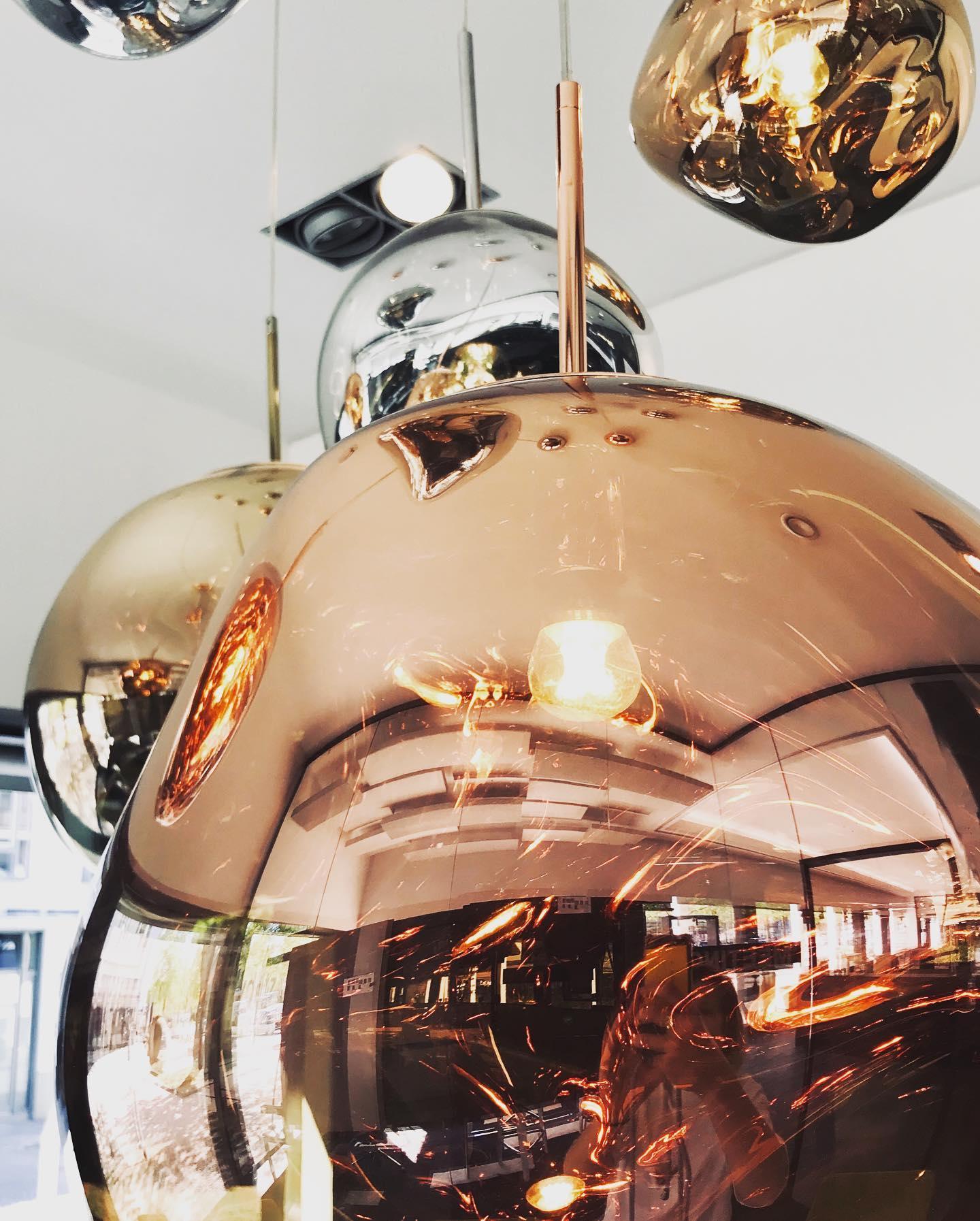Multi Lava Round Pendant Lamp - Lumpaz