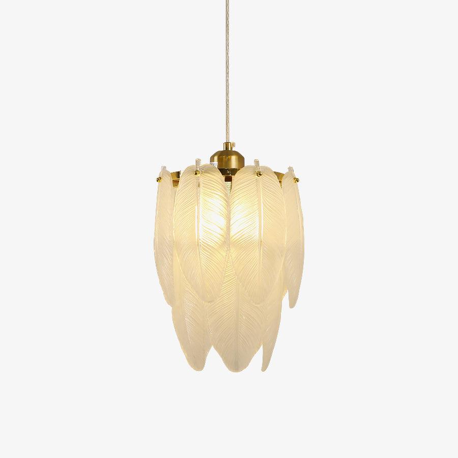Glass Feather Pendant Light - Lumpaz