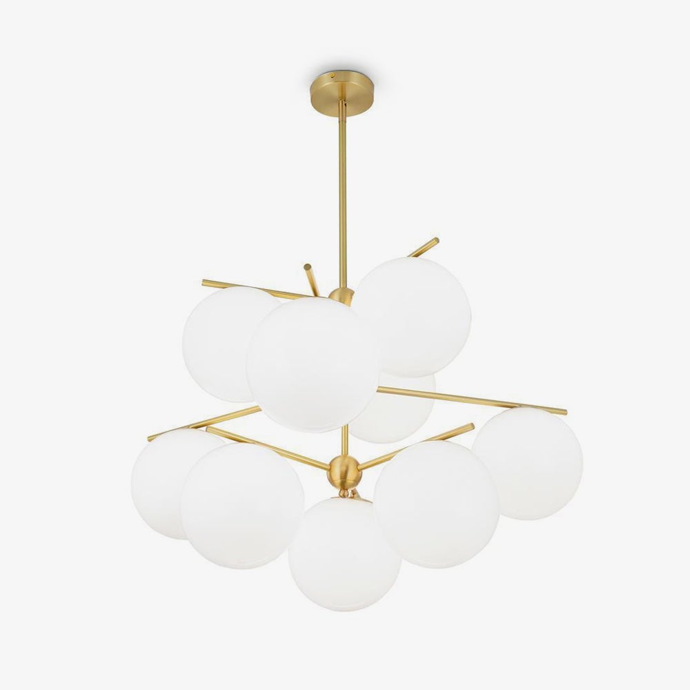 Sphere & Stem Chandelier - Lumpaz
