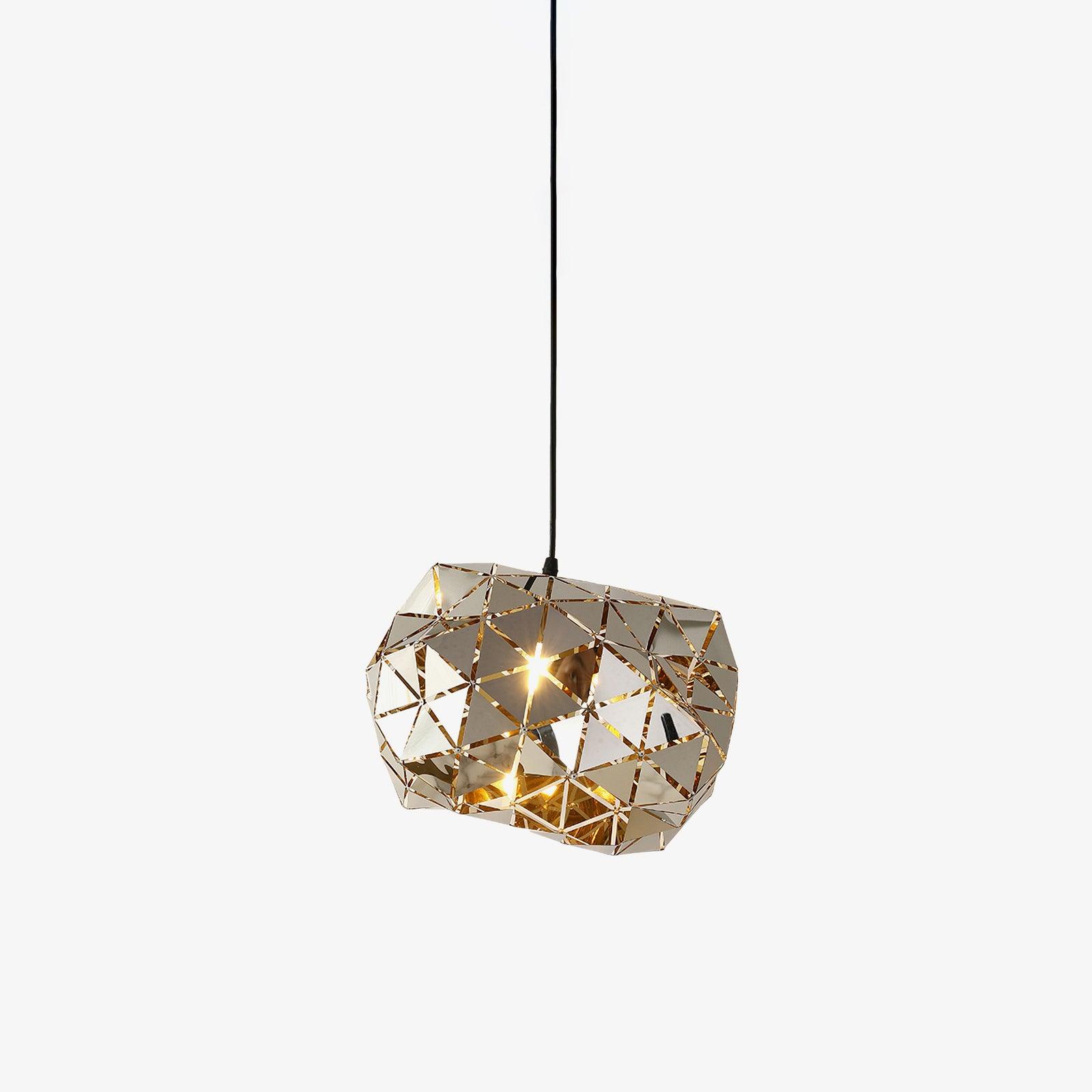 Geometric Panel Pendant Lamp - Lumpaz