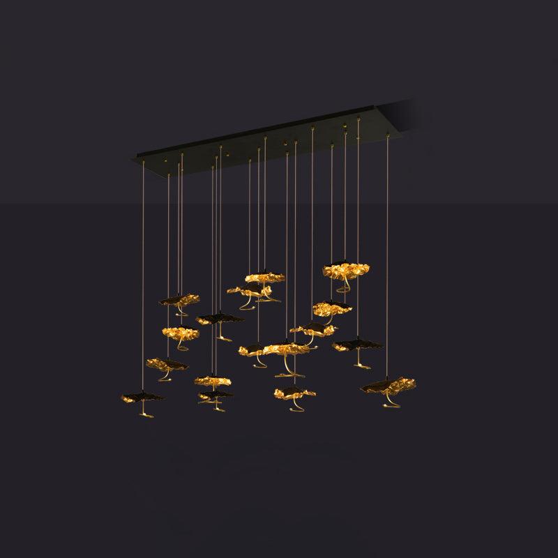 Brass Aviary Constellation Chandelier - Lumpaz
