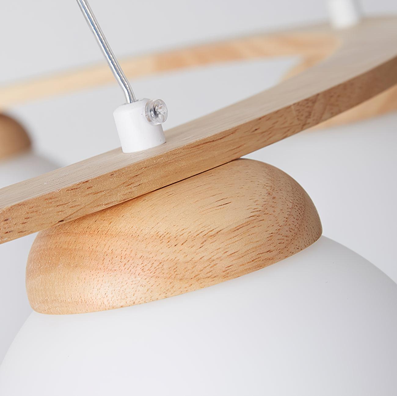 Nuura Miira Wood Chandelier - Lumpaz