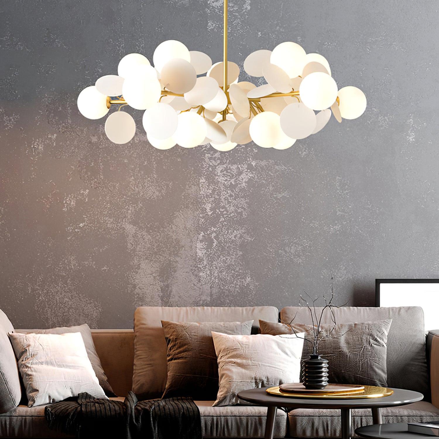 Off White Tree Chandelier - Lumpaz