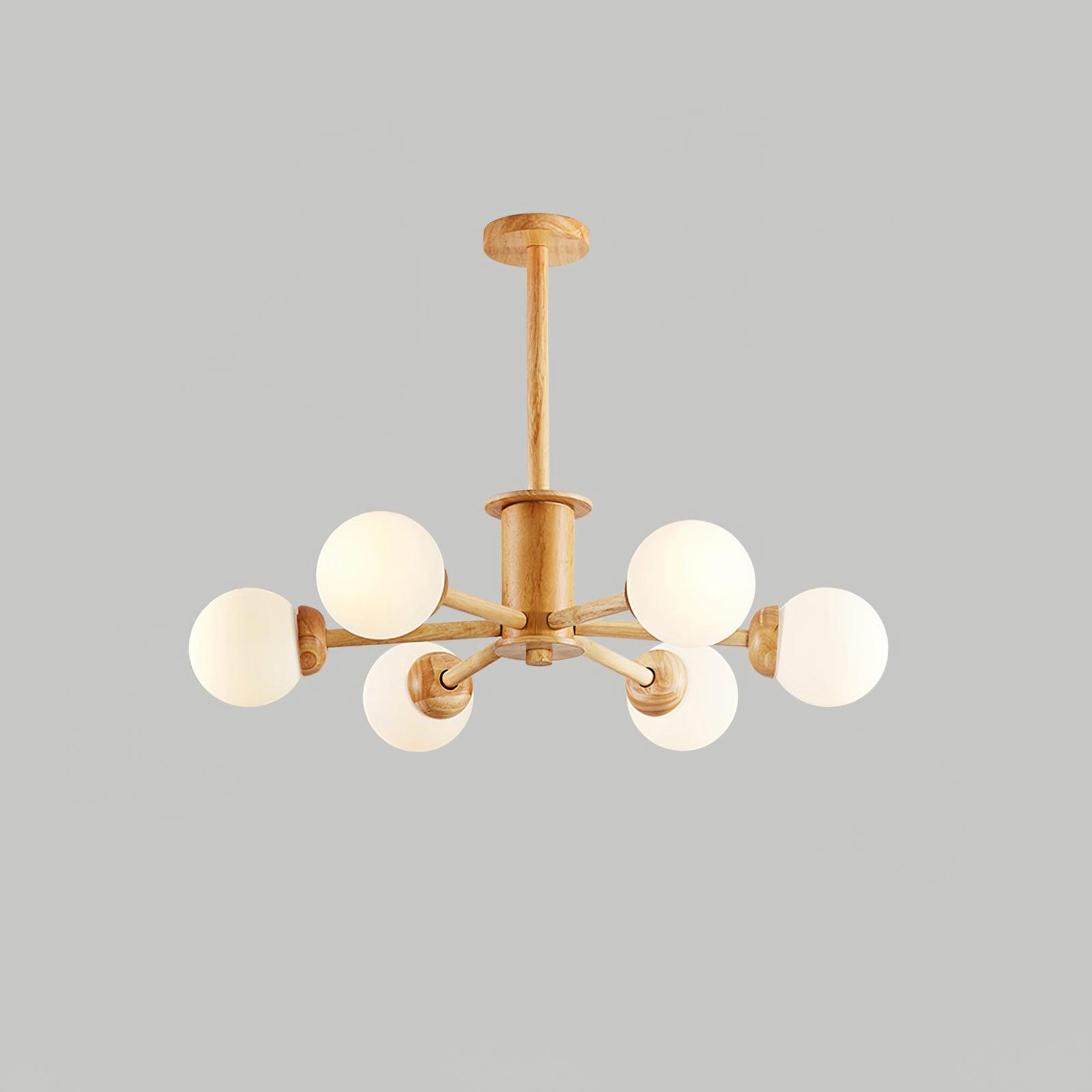 Kozan Wooden Chandelier - Lumpaz