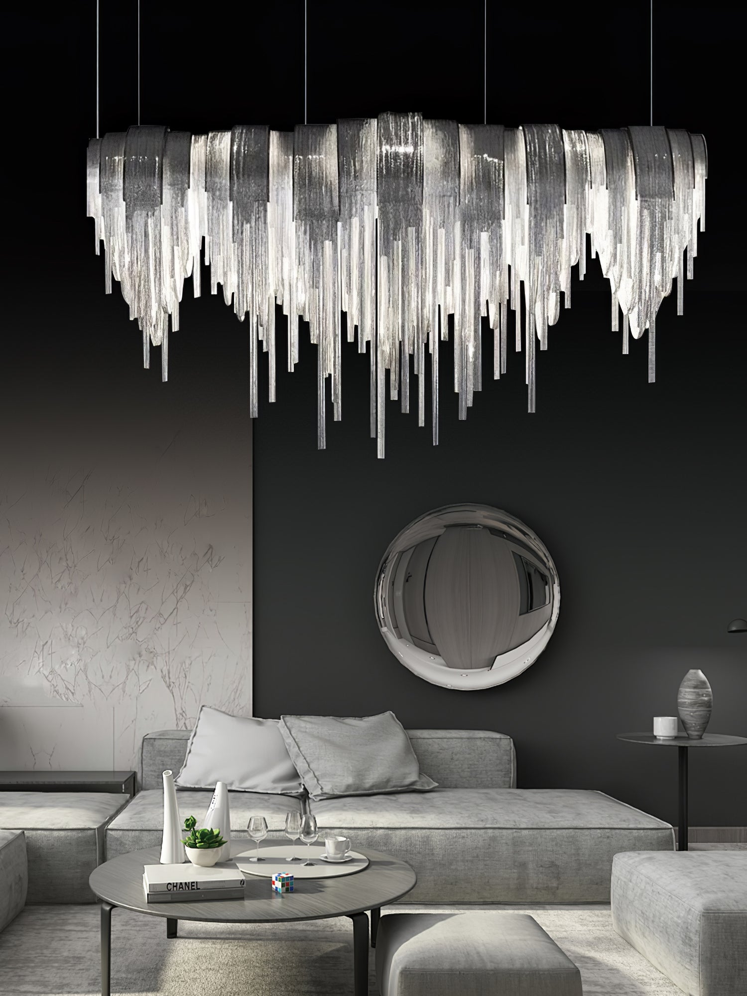 Length Chains Chandelier - Lumpaz