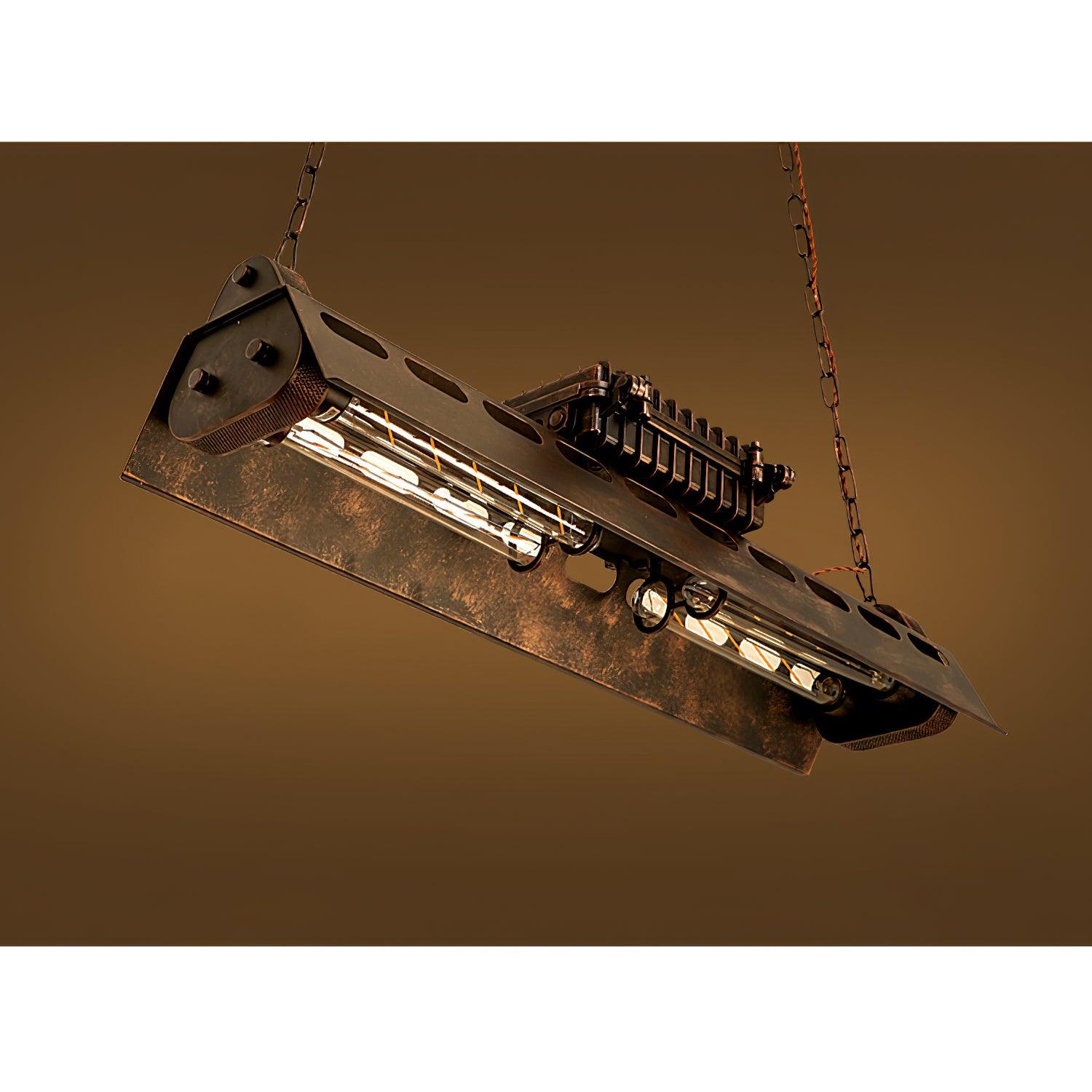Industrial Steampunk Chandelier - Lumpaz