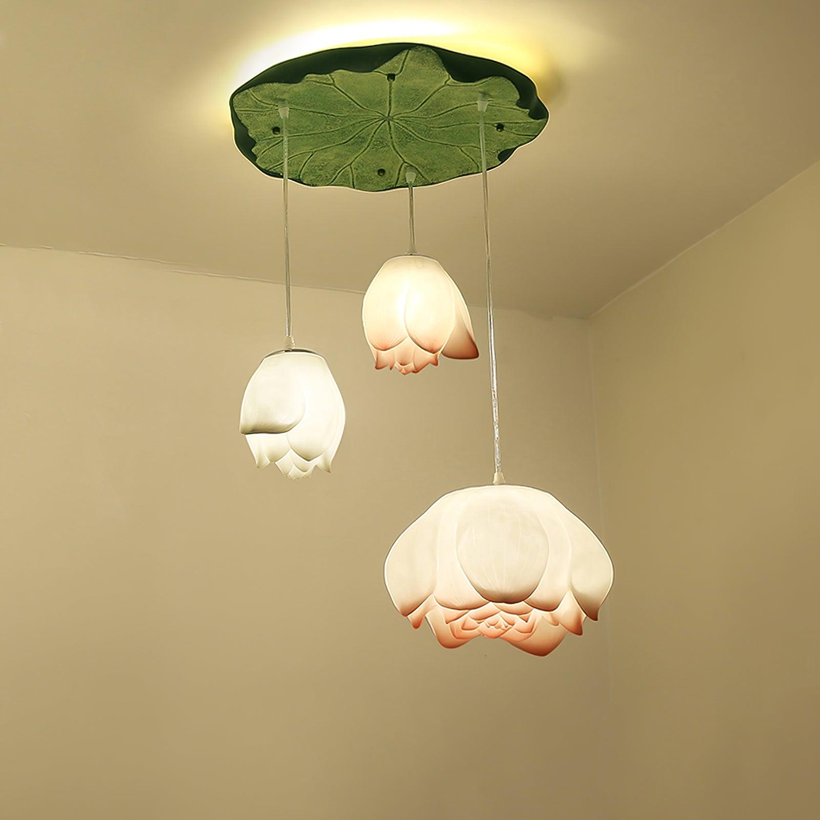 Lotus Chandelier - Lumpaz