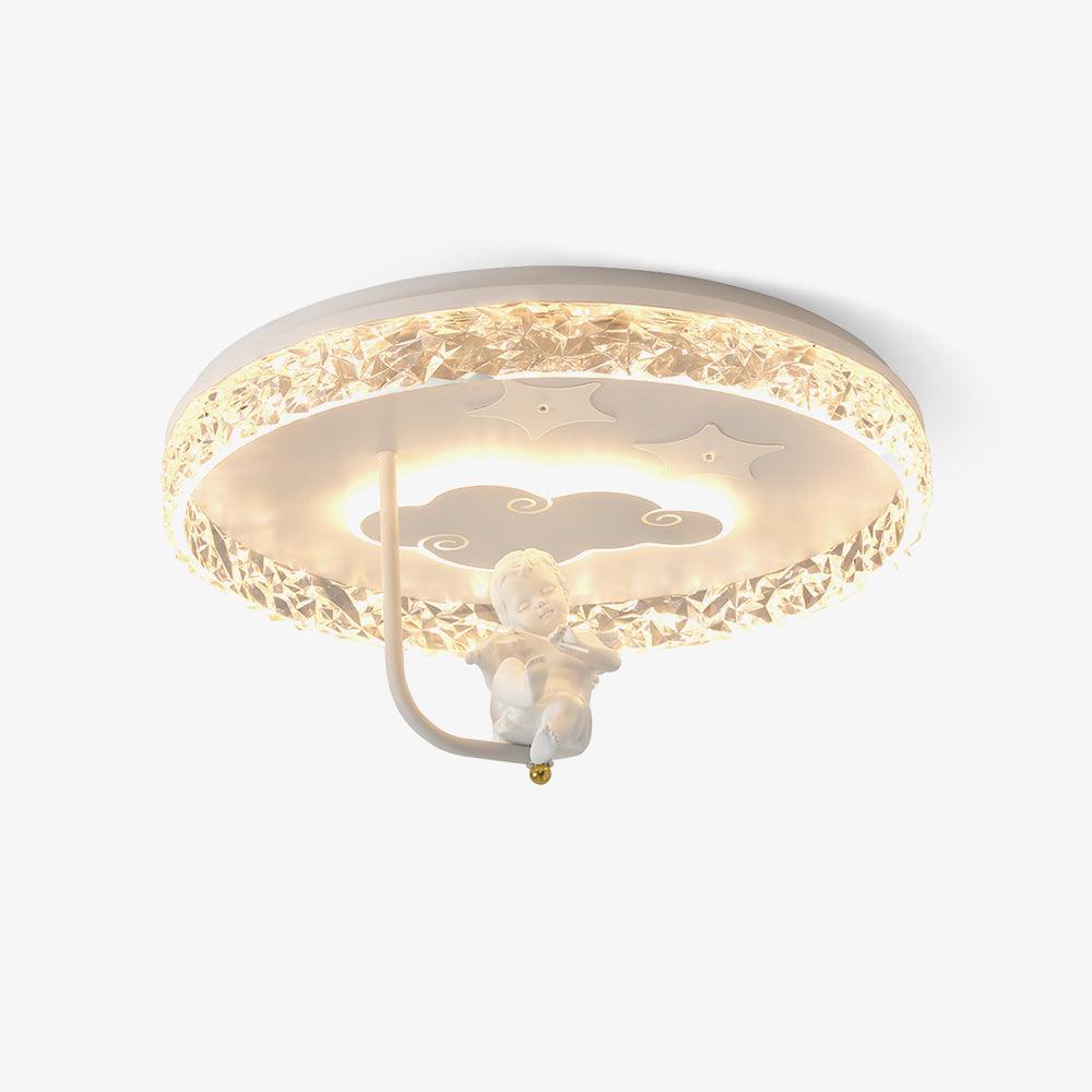 Round Carousel Children's Ceiling Lamp - Lumpaz