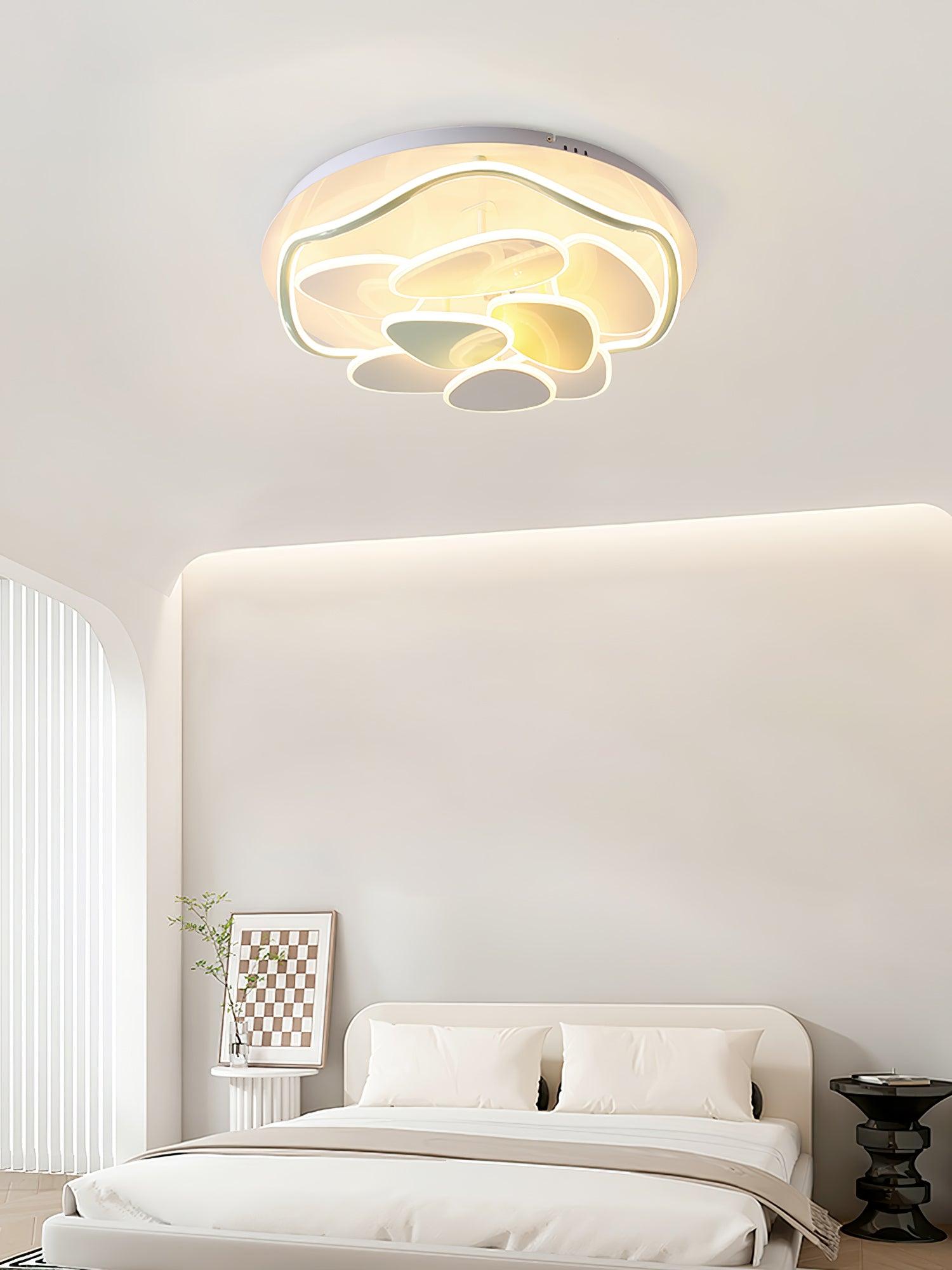 Colorful Cloud Round Ceiling Lamp - Lumpaz