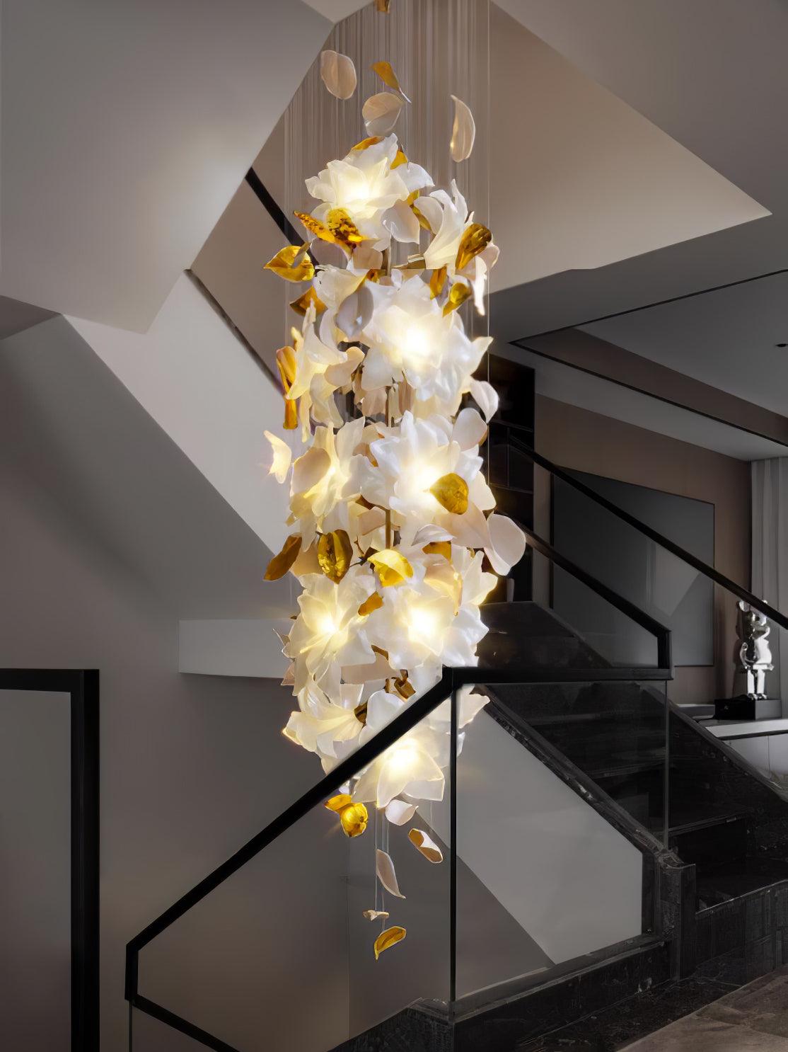 Flying Flowers Fluttering Chandelier - Lumpaz