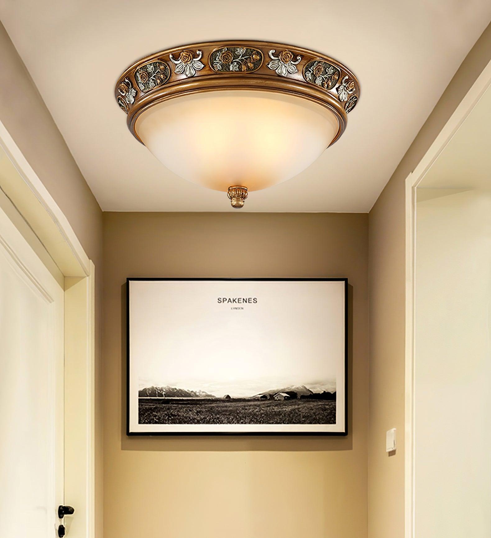Deltana Resin Recessed Ceiling Light - Lumpaz