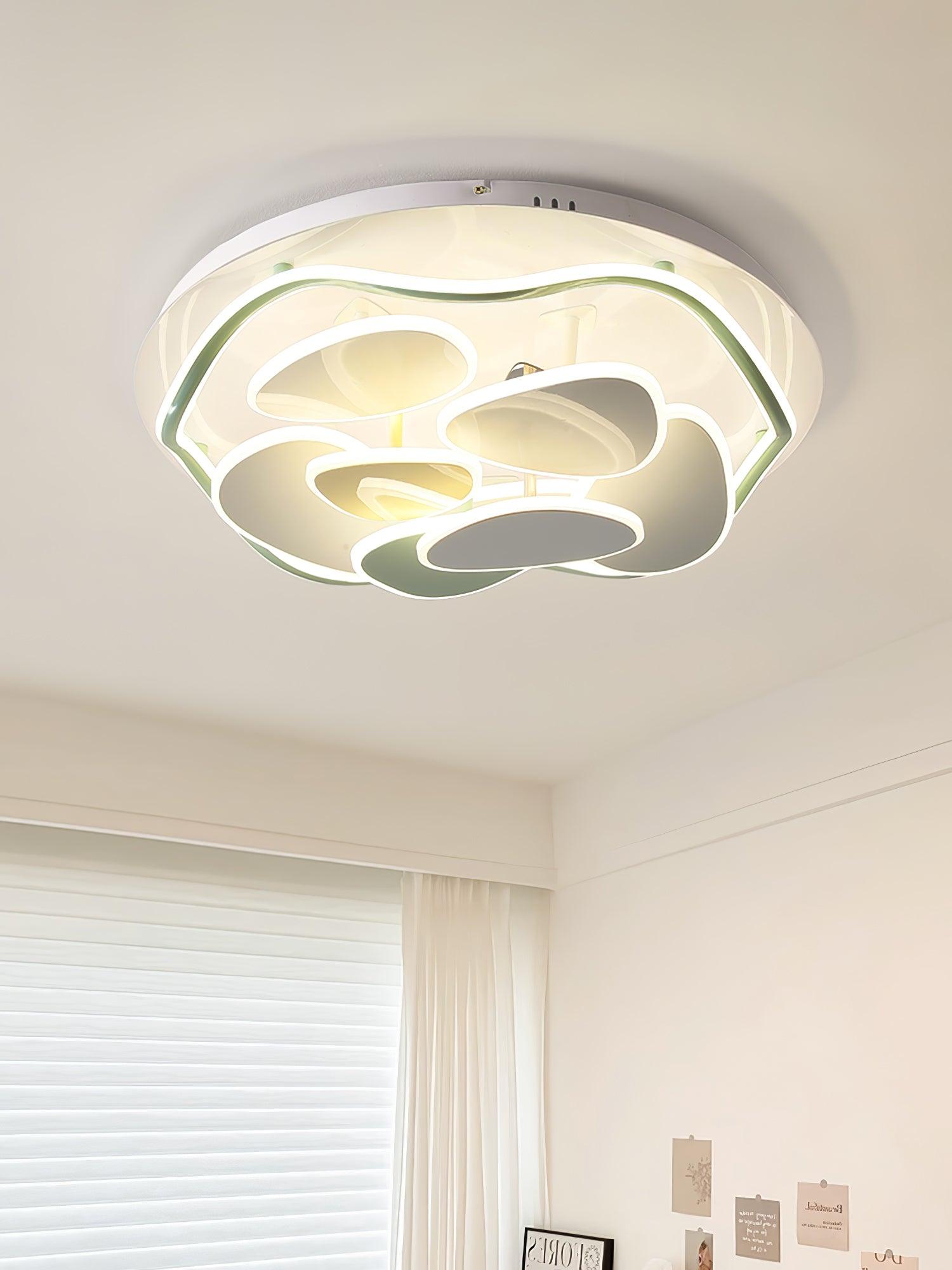 Colorful Cloud Round Ceiling Lamp - Lumpaz