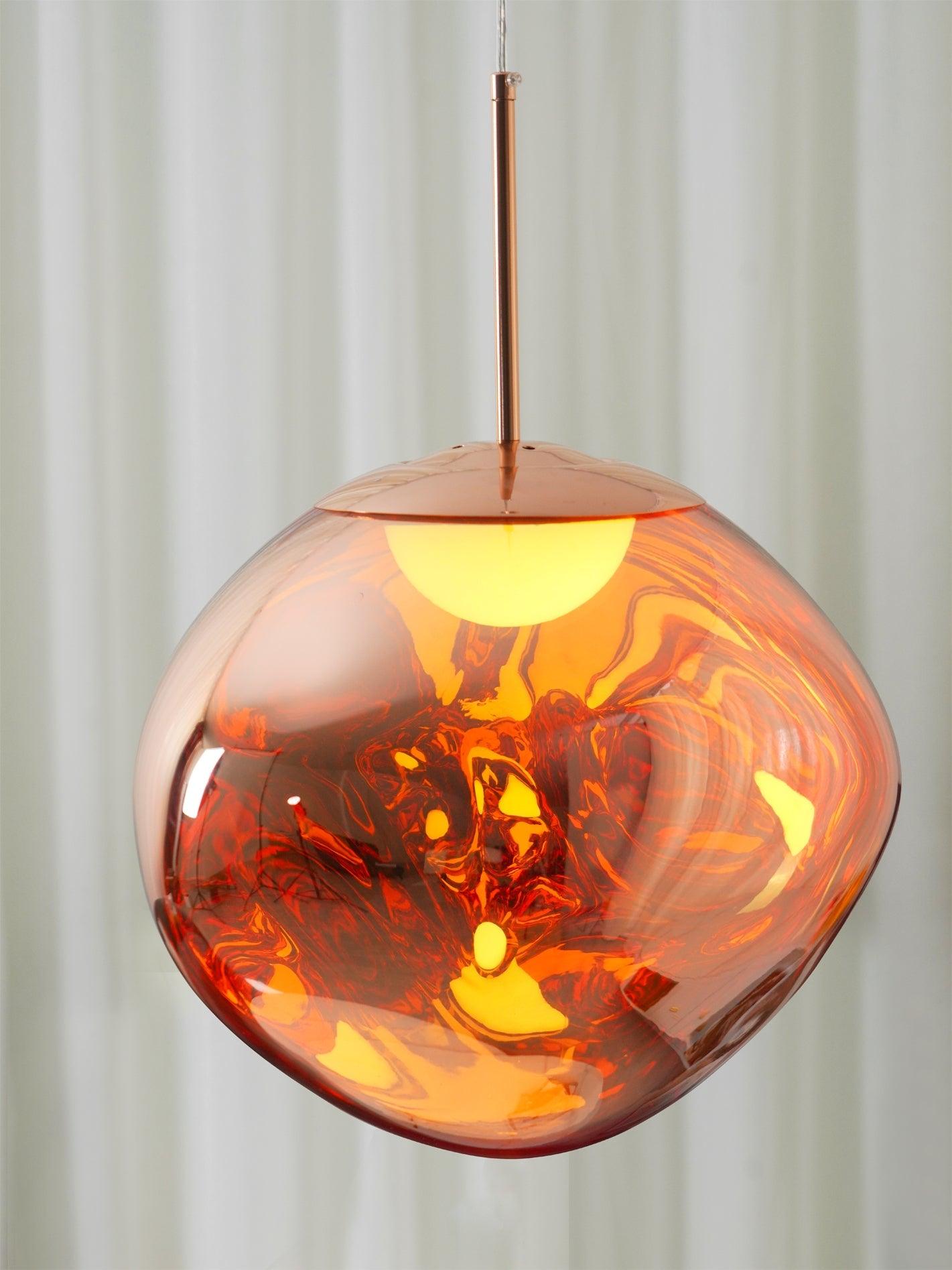 Multi Lava Round Pendant Lamp - Lumpaz