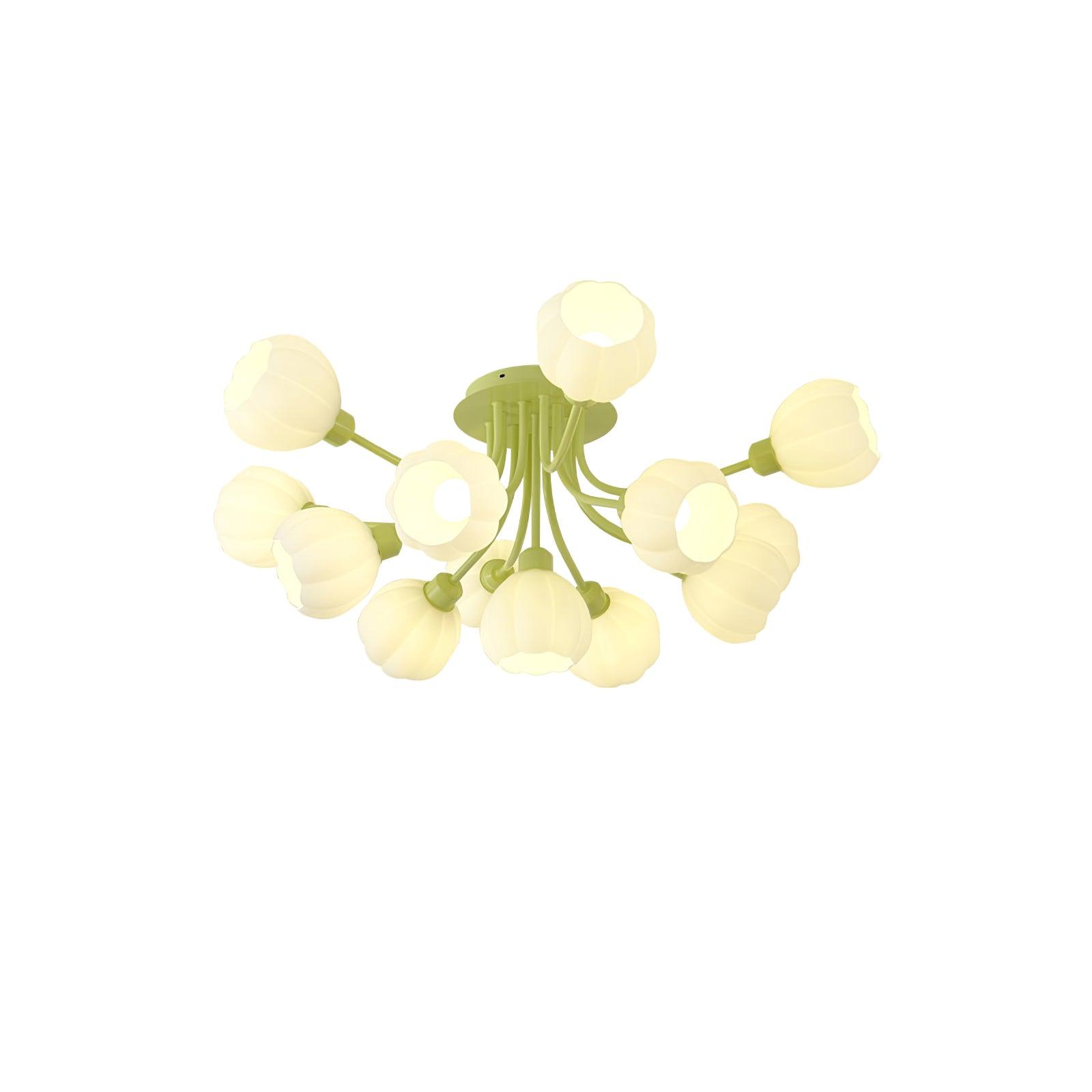 Pumpkin Matcha Ceiling Lamp - Lumpaz