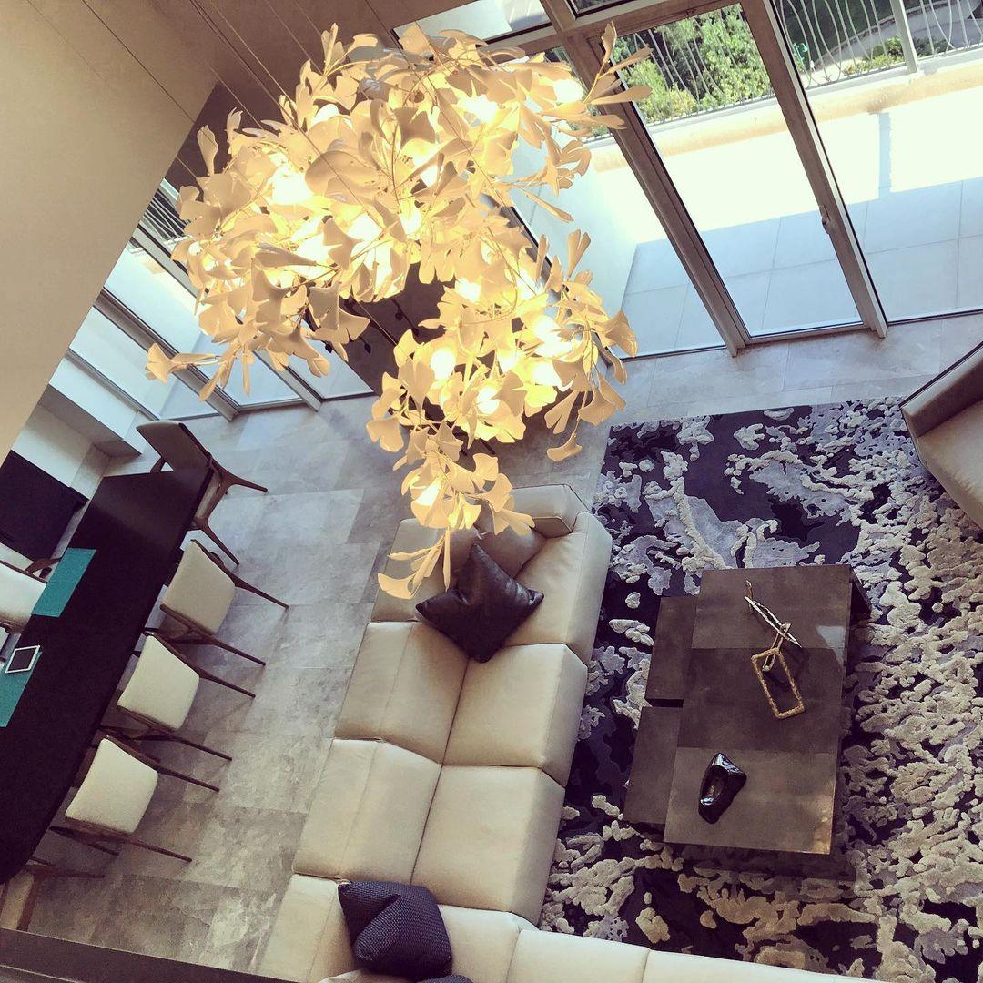 Gingko Chandelier B - Lumpaz