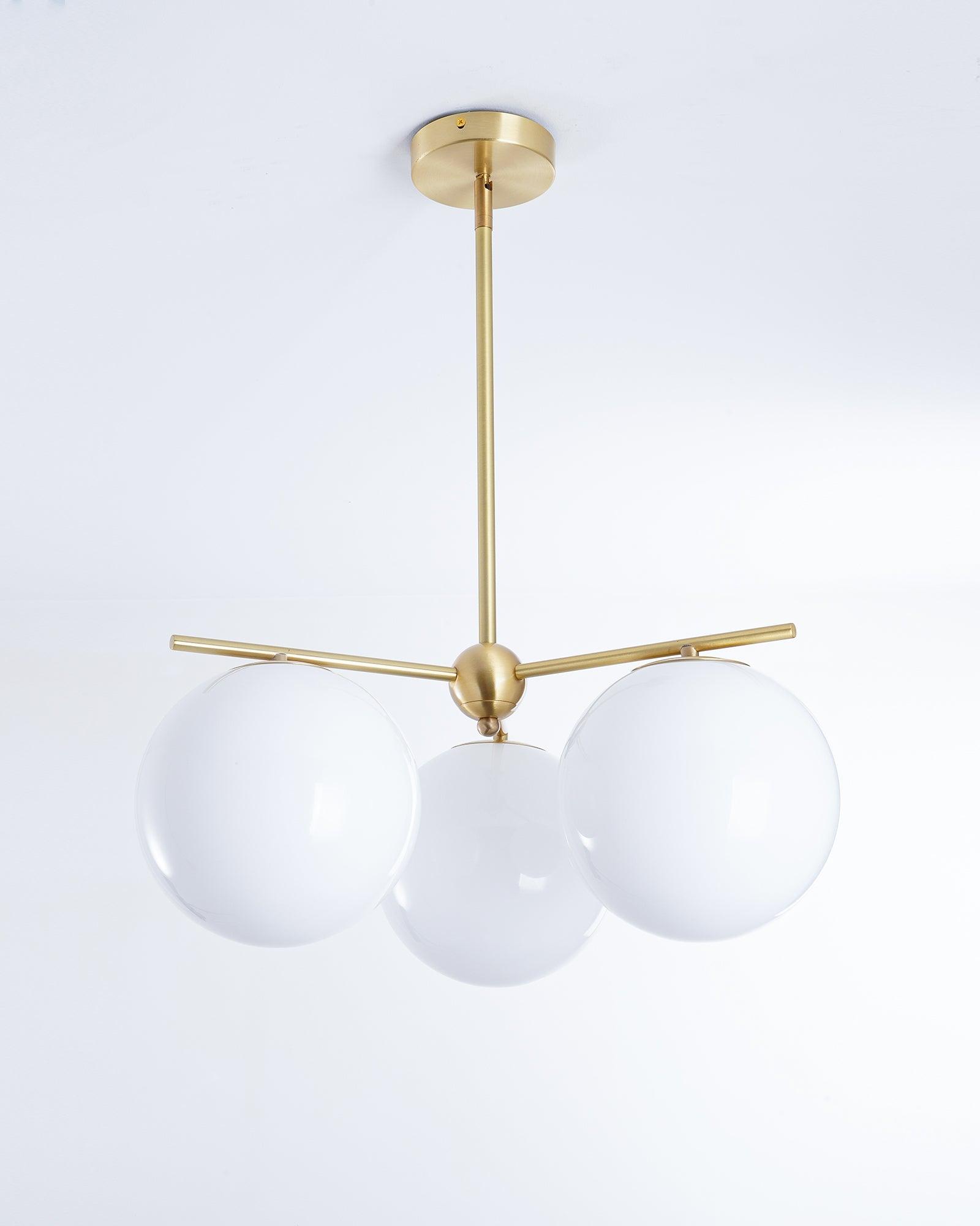 Sphere & Stem Chandelier - Lumpaz