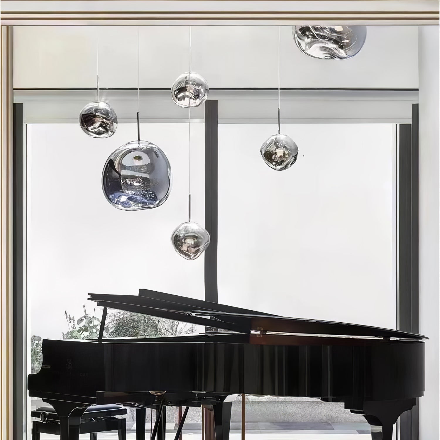Multi Lava Round Pendant Lamp - Lumpaz