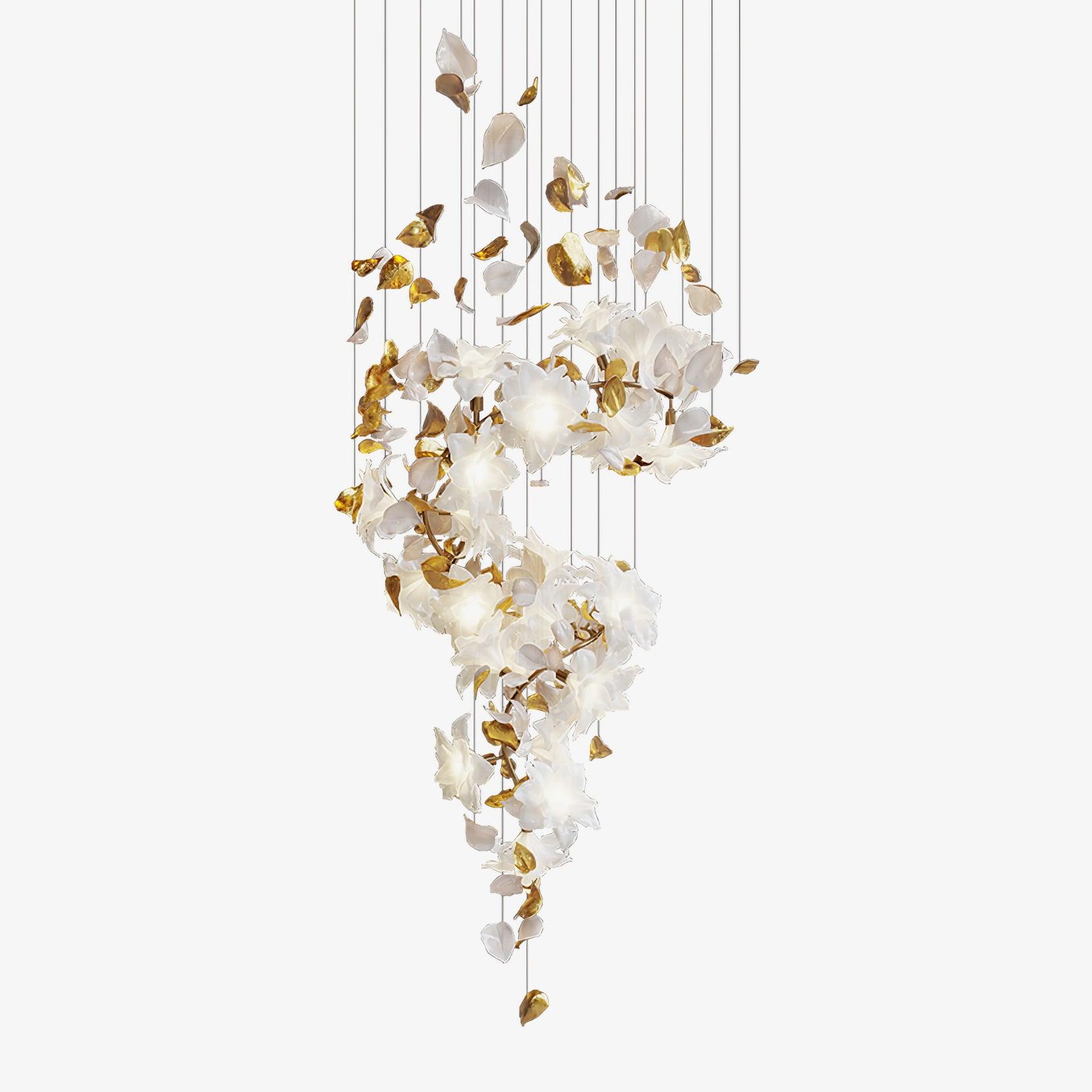 Flying Flowers Fluttering Chandelier - Lumpaz