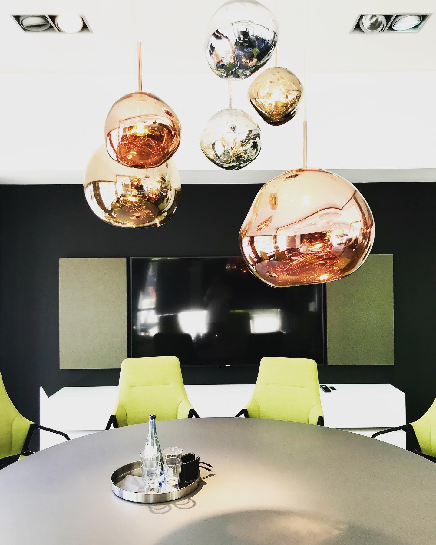 Multi Lava Round Pendant Lamp - Lumpaz