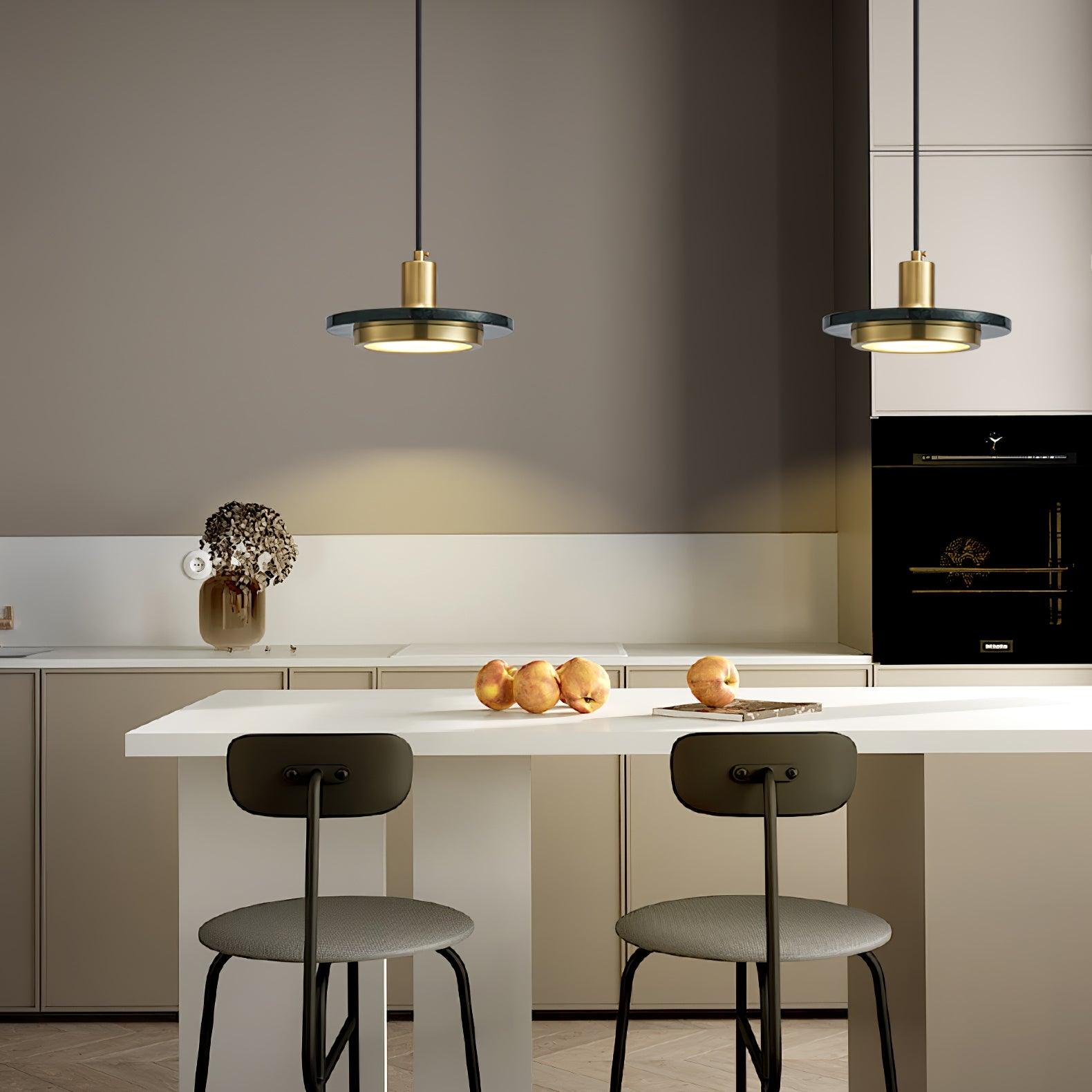 Double Circle Pendant Light - Lumpaz