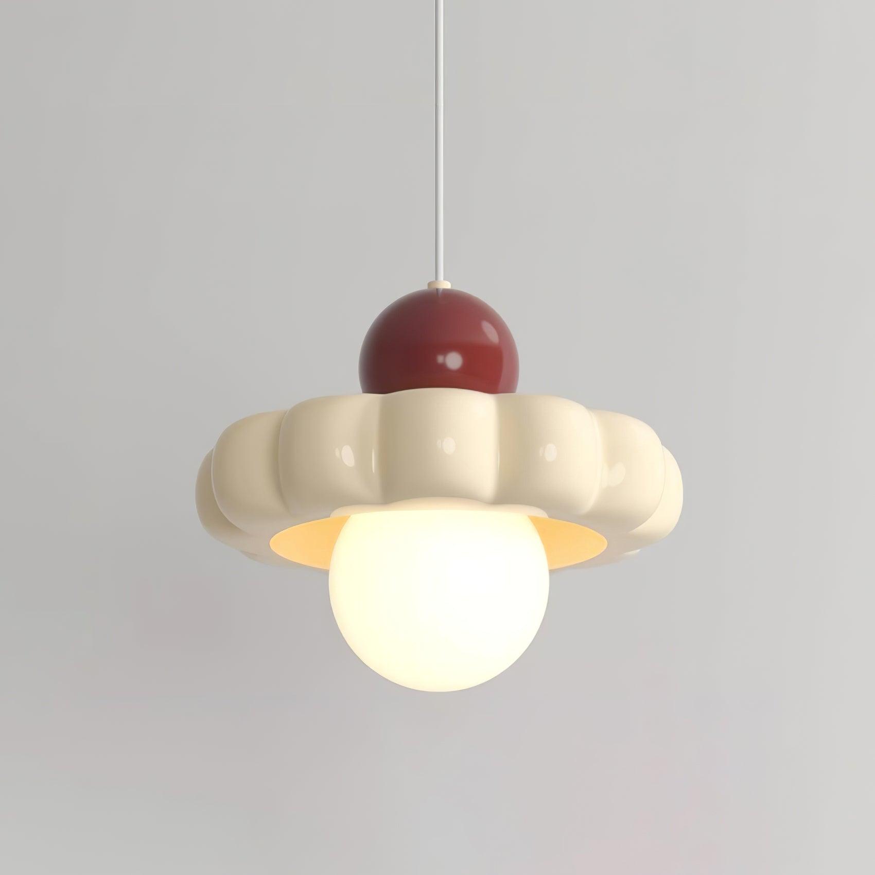 Cream Cloud Pendant Lamp - Lumpaz