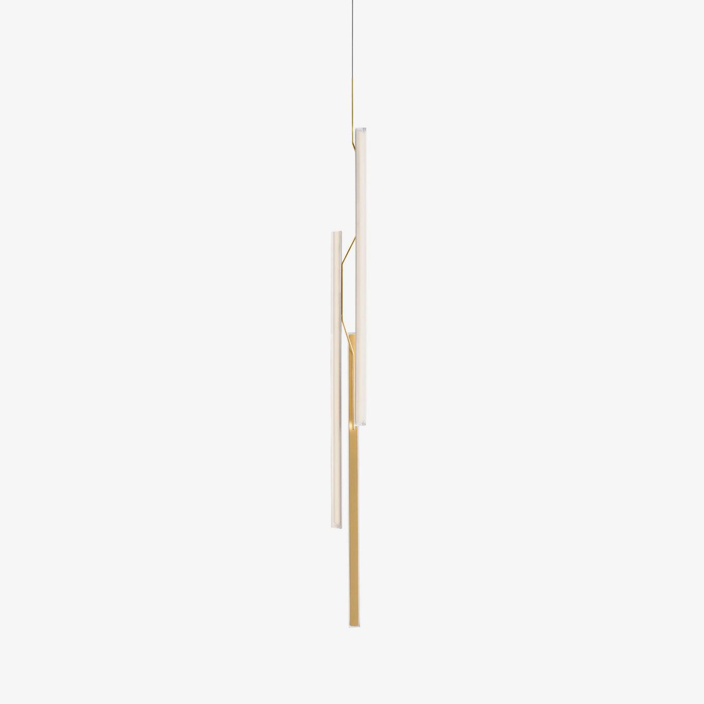 Halo Jewel Straight Pendant Light - Lumpaz