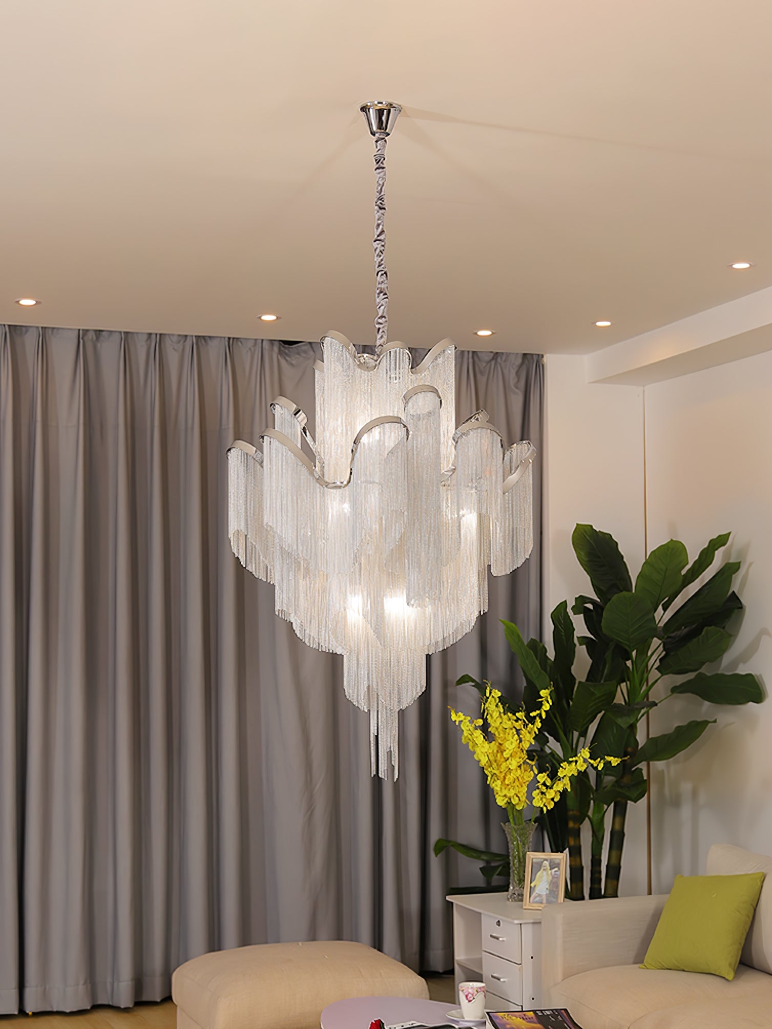 Stream Chain Chandelier - Lumpaz