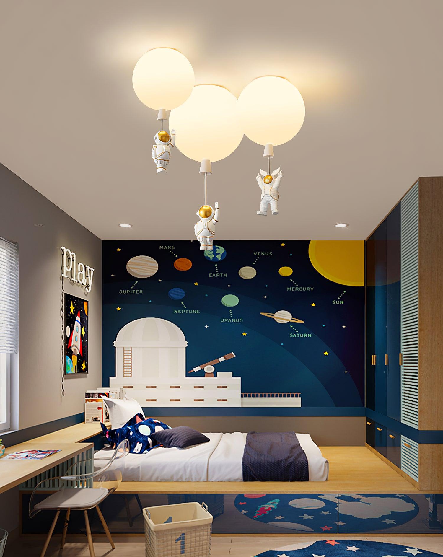 Balloon Glossy Ceiling Light - Lumpaz