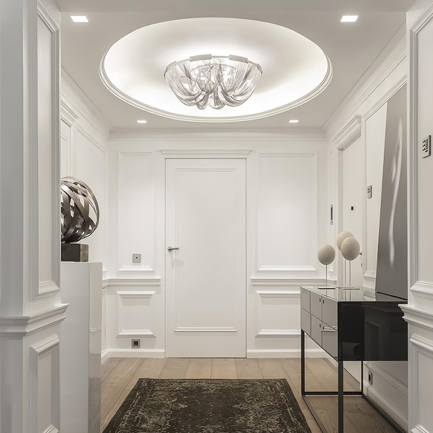 Tassel Aluminum Chain Ceiling Light - Lumpaz
