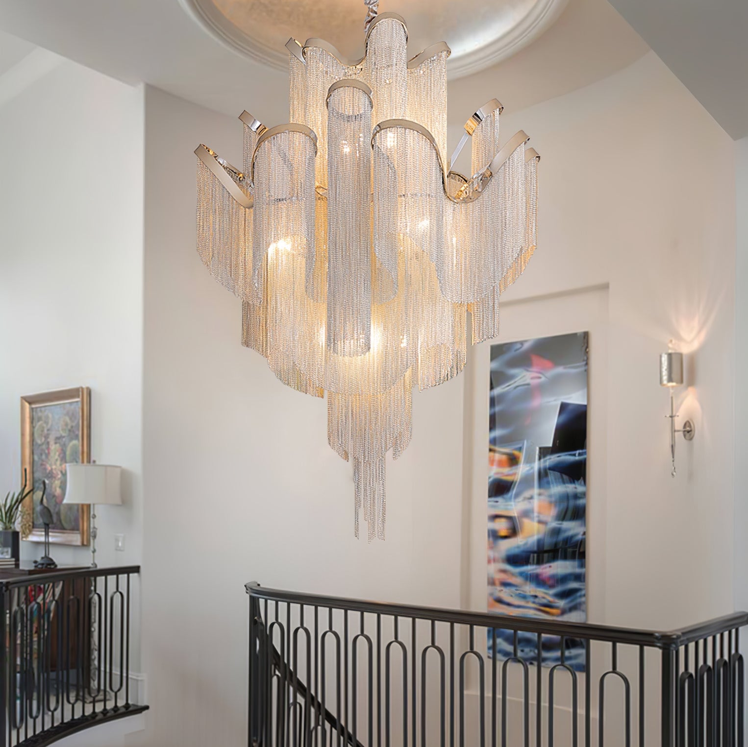 Stream Chain Chandelier - Lumpaz