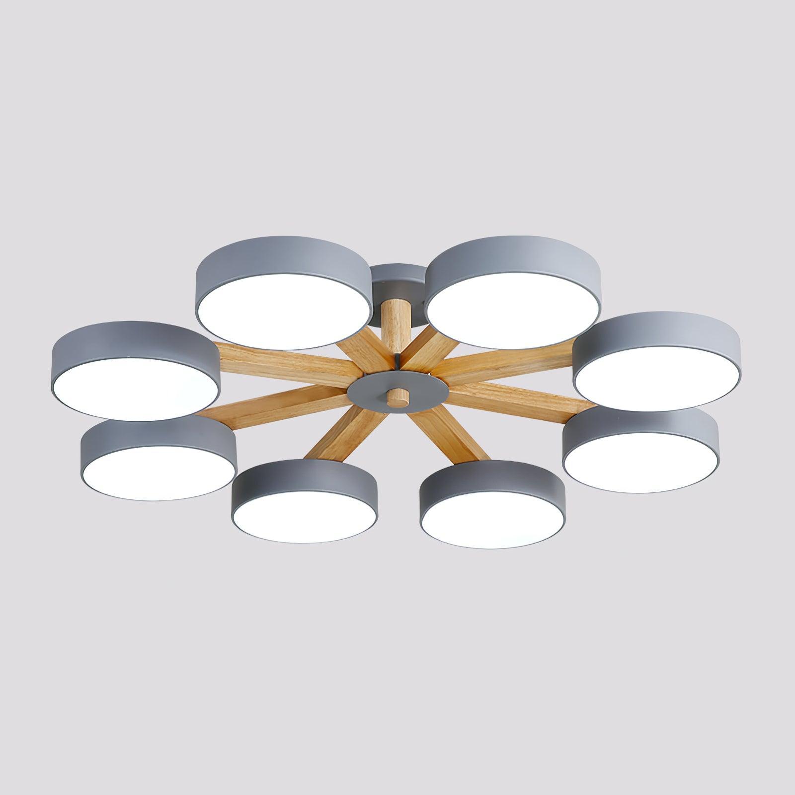Modern Multi Stem Chandelier - Lumpaz