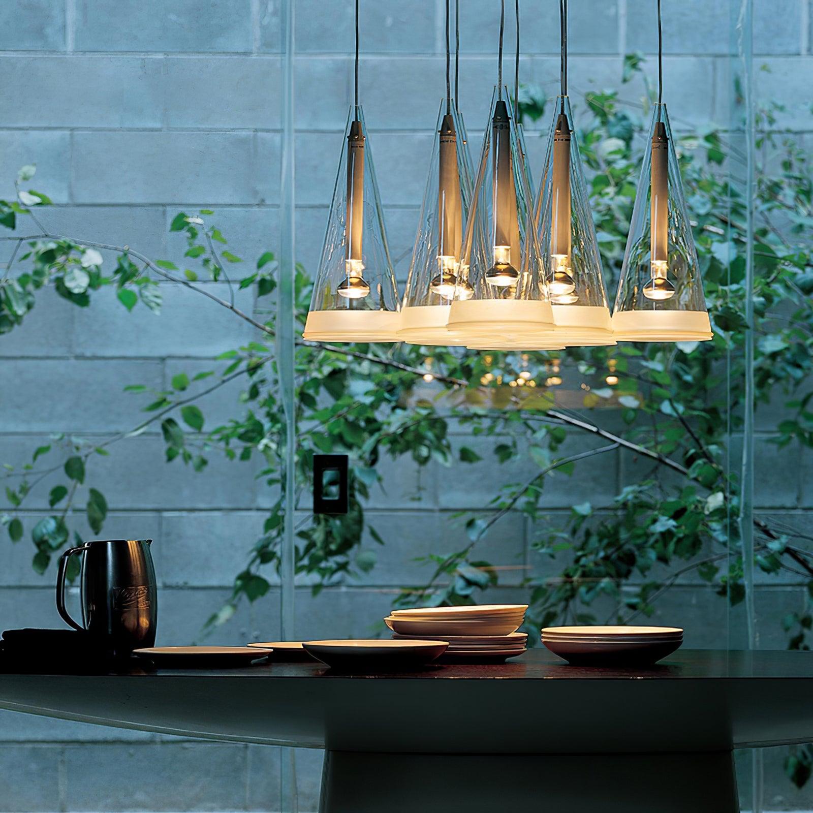 Tuileries Glass Pendant Light - Lumpaz