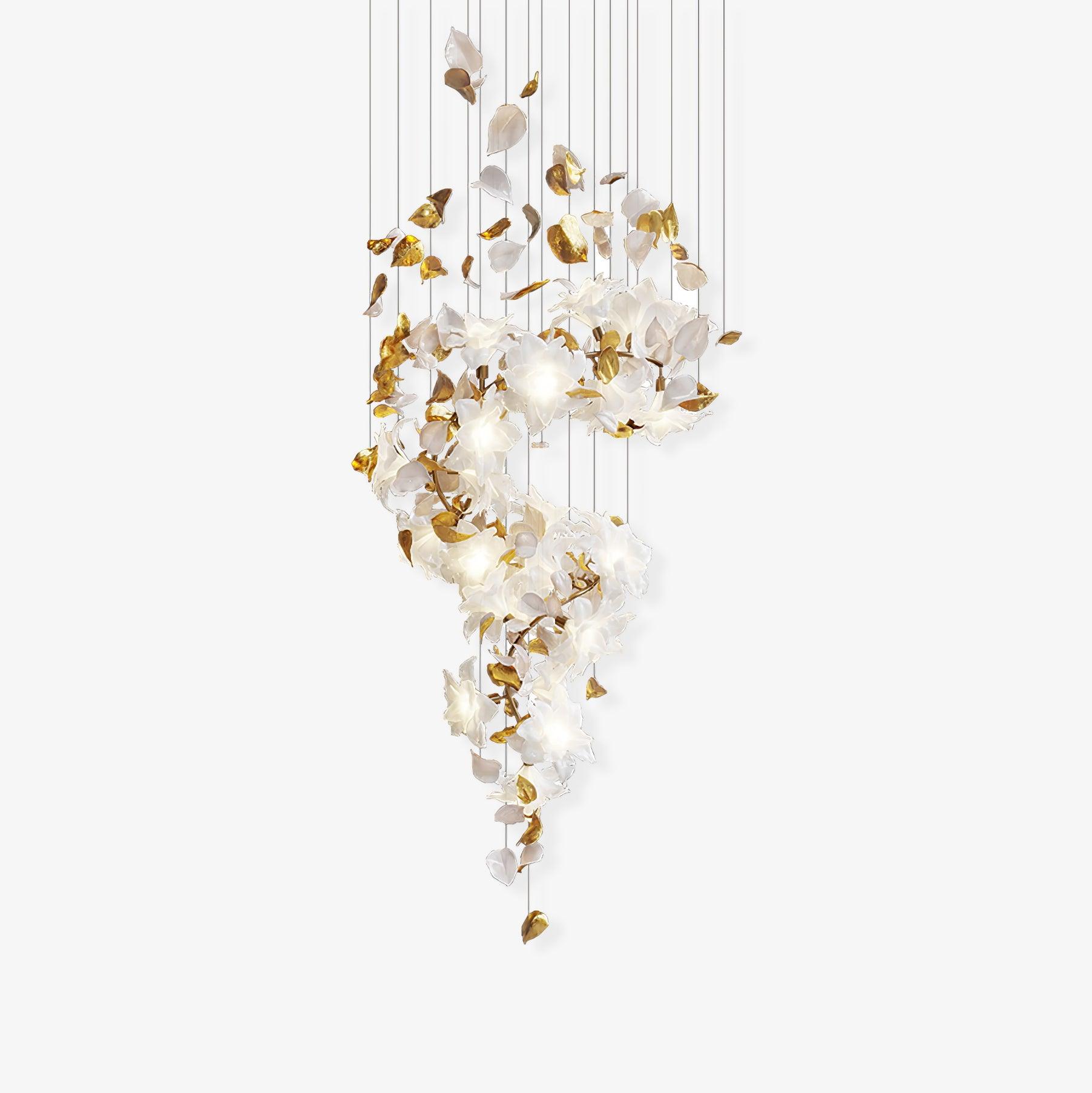 Flying Flowers Fluttering Chandelier - Lumpaz