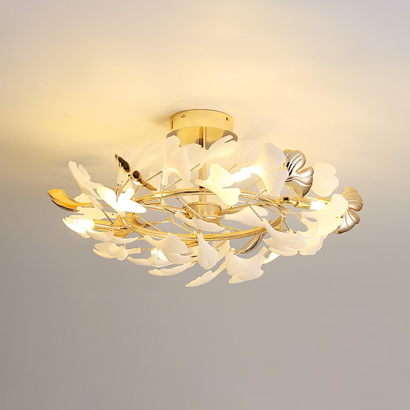 Gingko Rotating Ceiling Lamp - Lumpaz