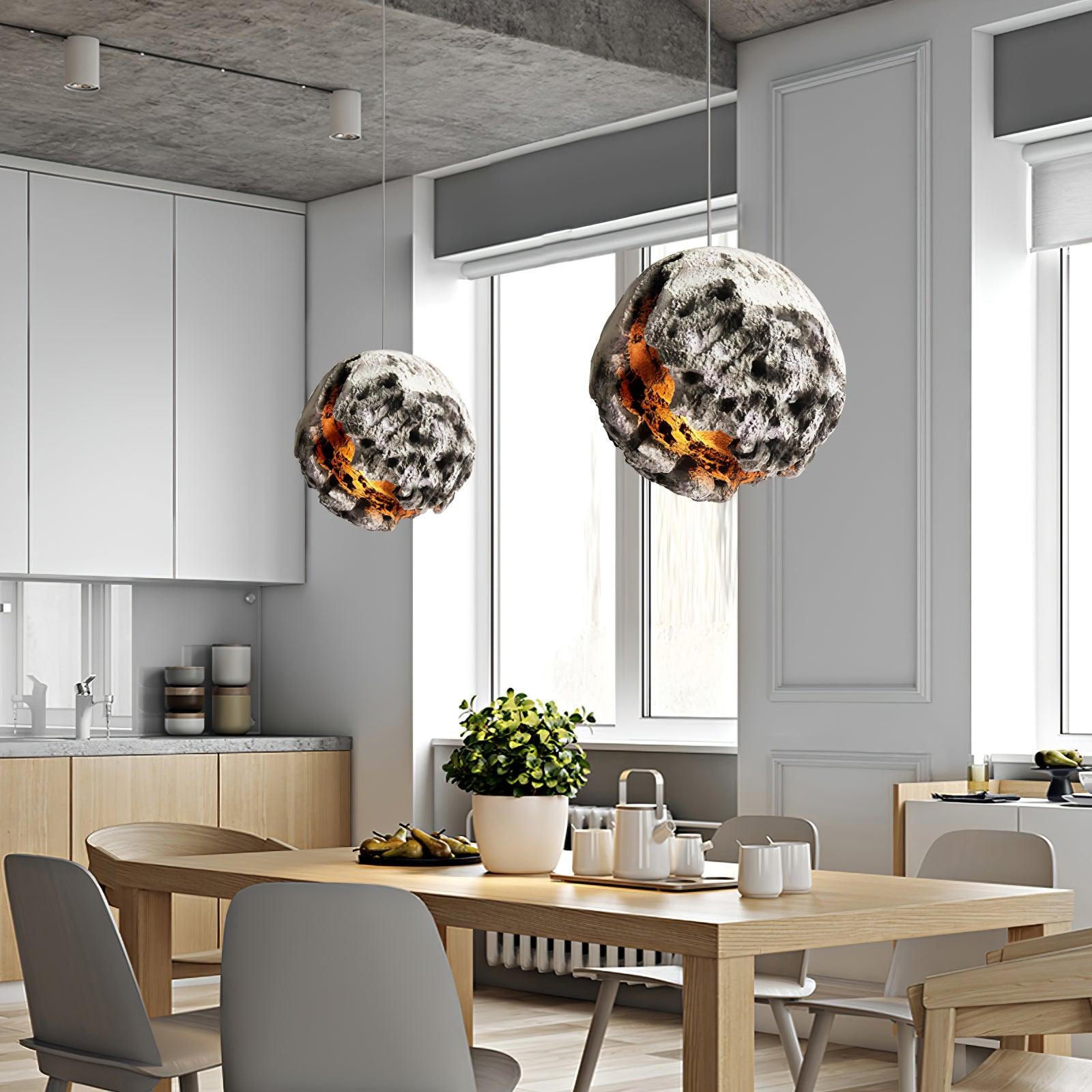 Irregular Planet Pendant Lamp - Lumpaz