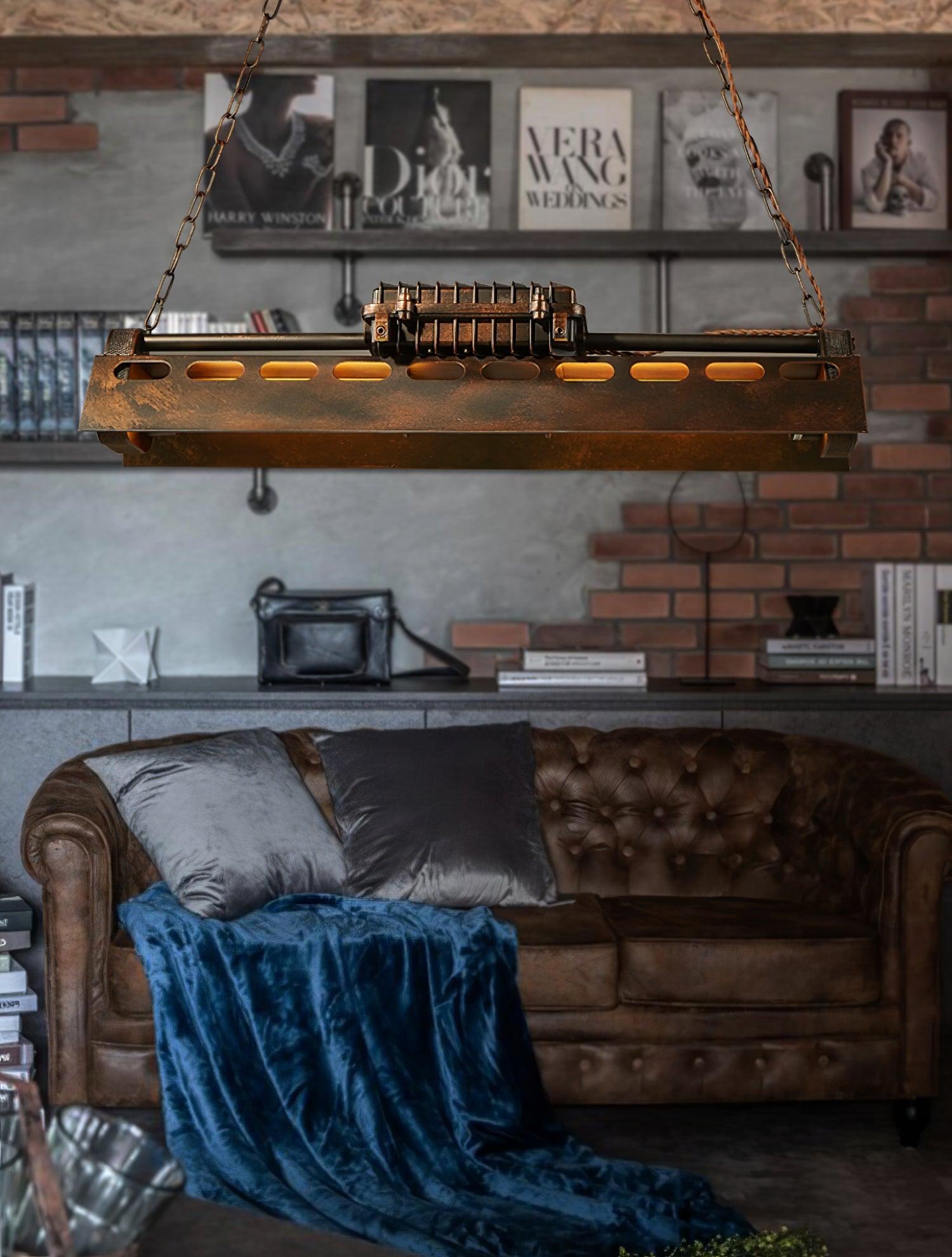Industrial Steampunk Chandelier - Lumpaz