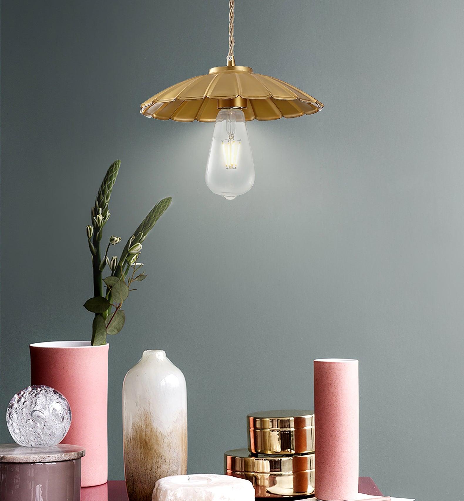 Sleek Flat Pendant Lamp - Lumpaz