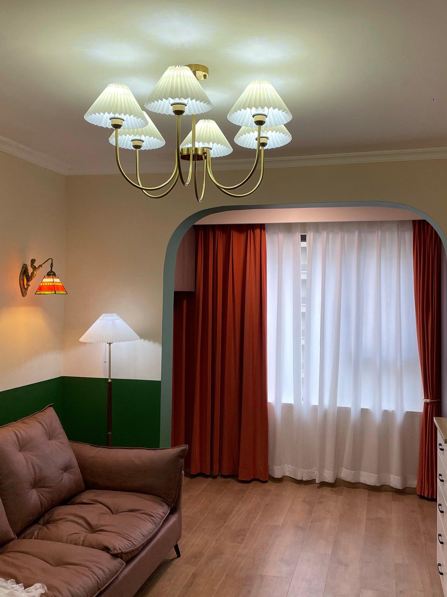 Lenore Pleated Chandelier - Lumpaz