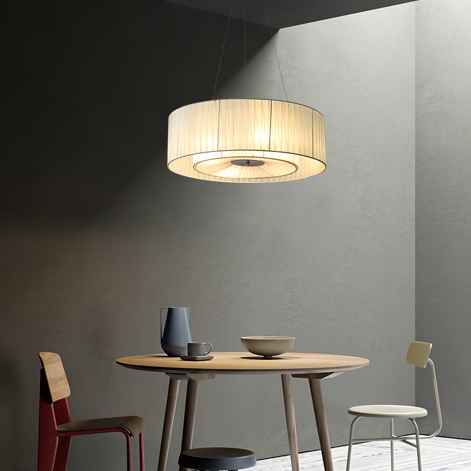 Ruffle Pleated Pendant Lamp - Lumpaz