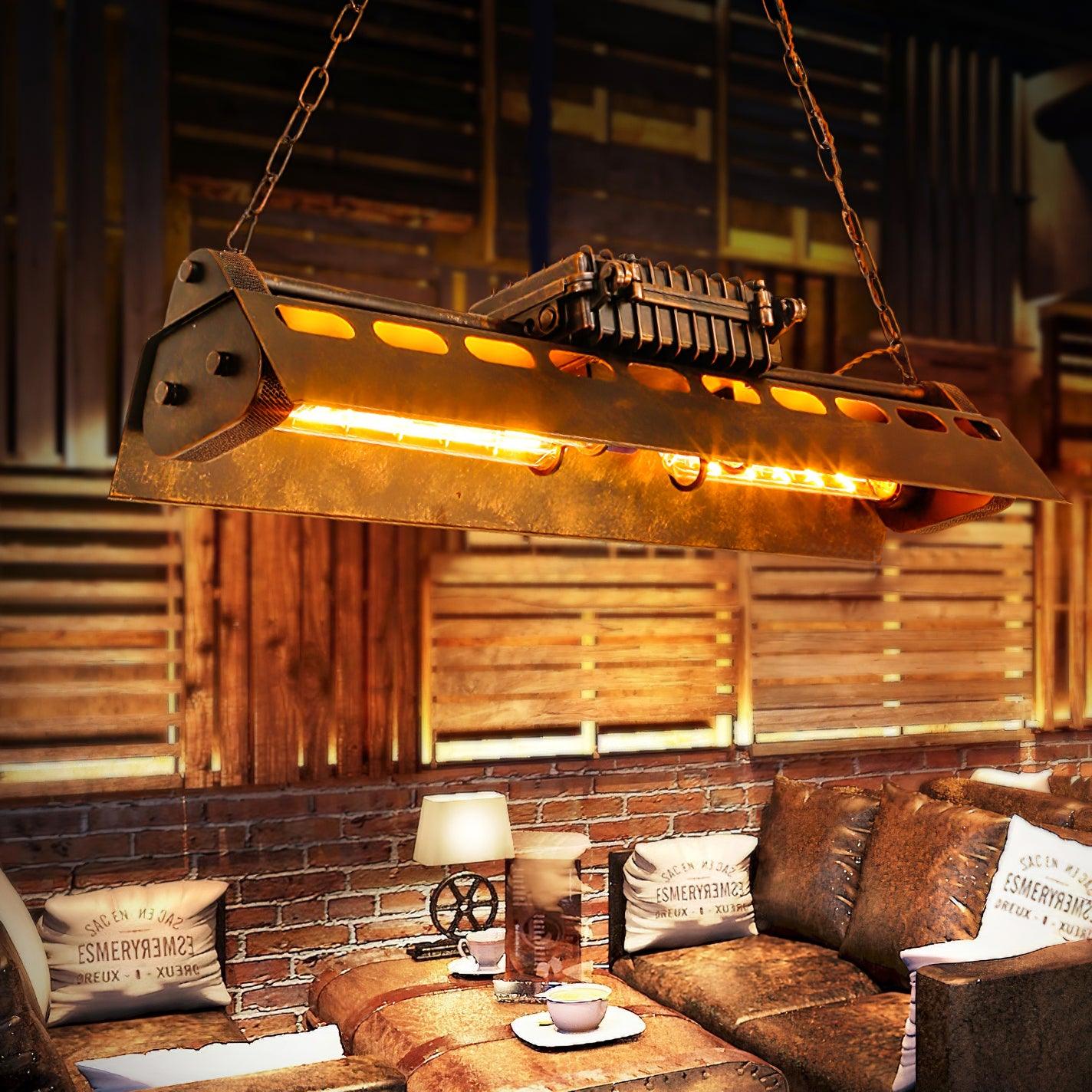 Industrial Steampunk Chandelier - Lumpaz