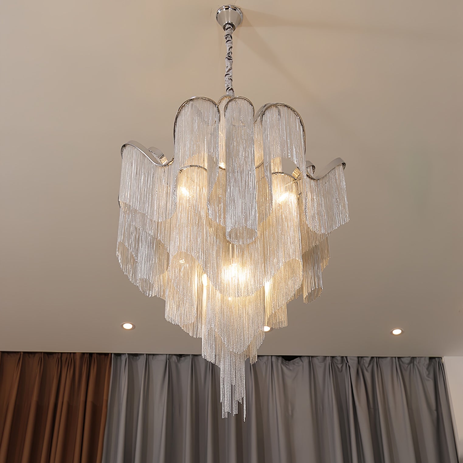 Stream Chain Chandelier - Lumpaz