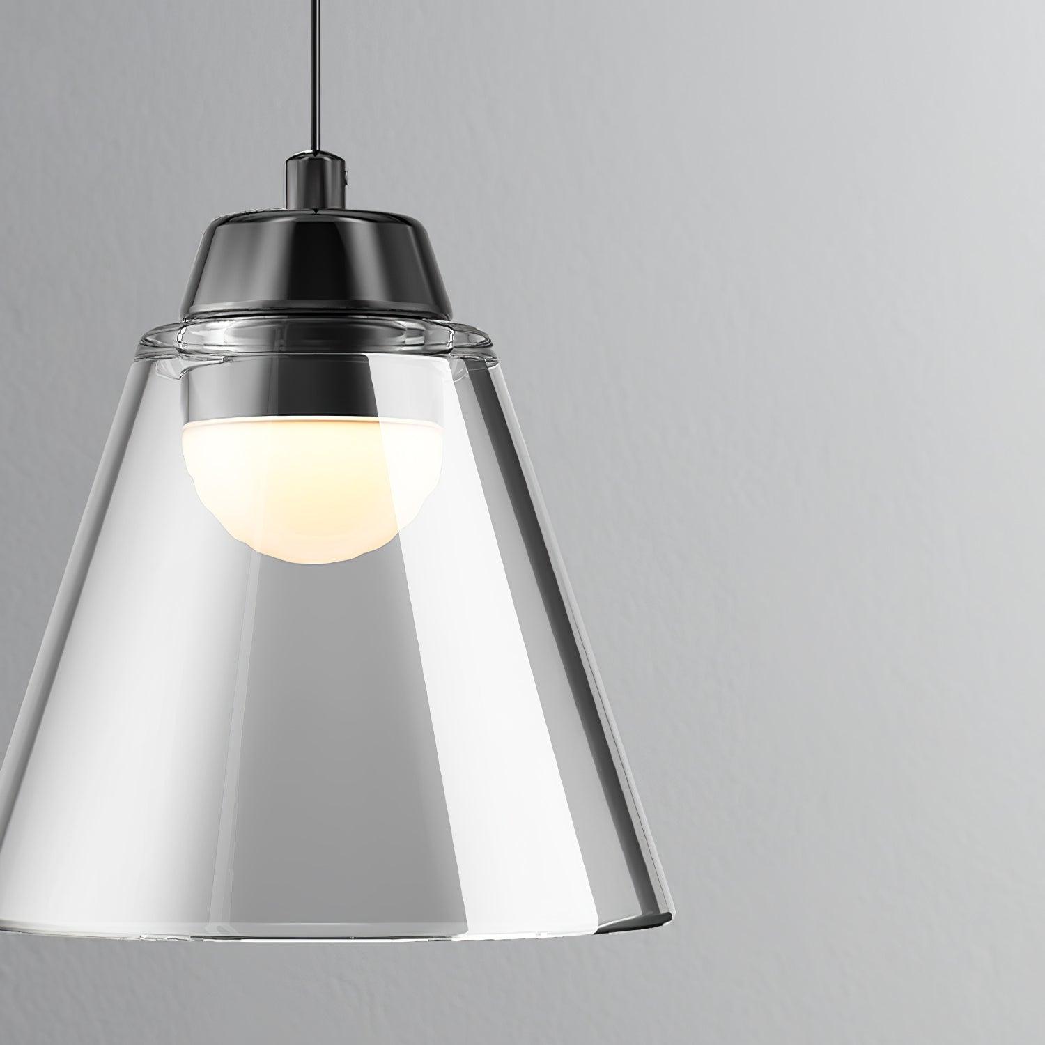 Sculptural Glass Pendant Lamp - Lumpaz