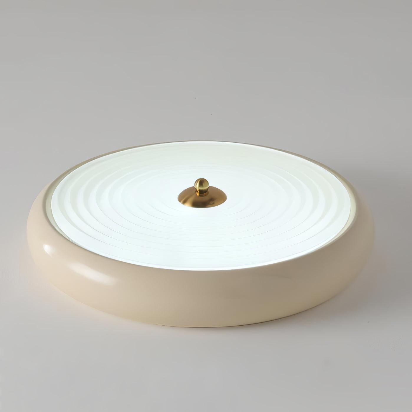 Ripple Cream Ceiling Lamp - Lumpaz