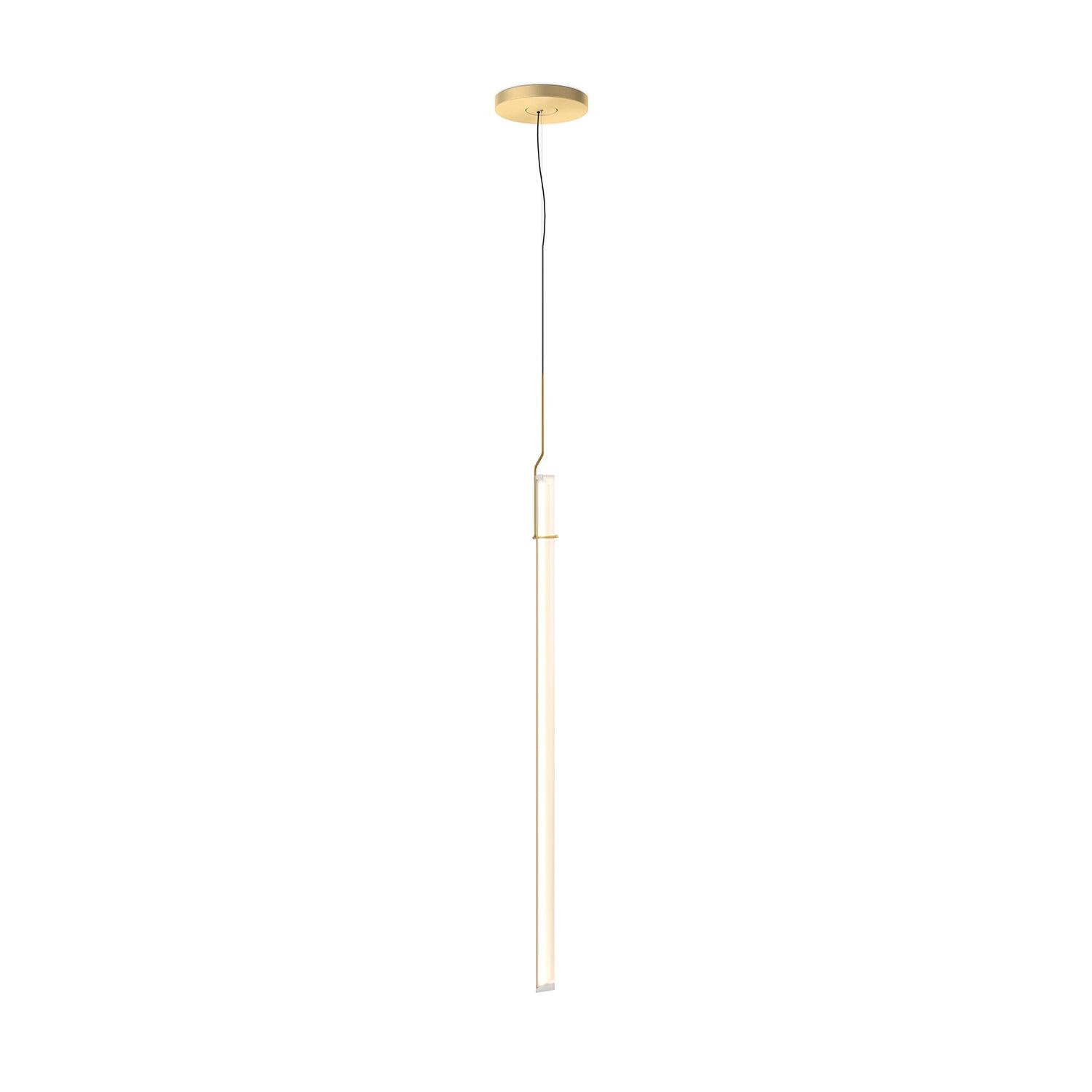Halo Jewel Straight Pendant Light - Lumpaz