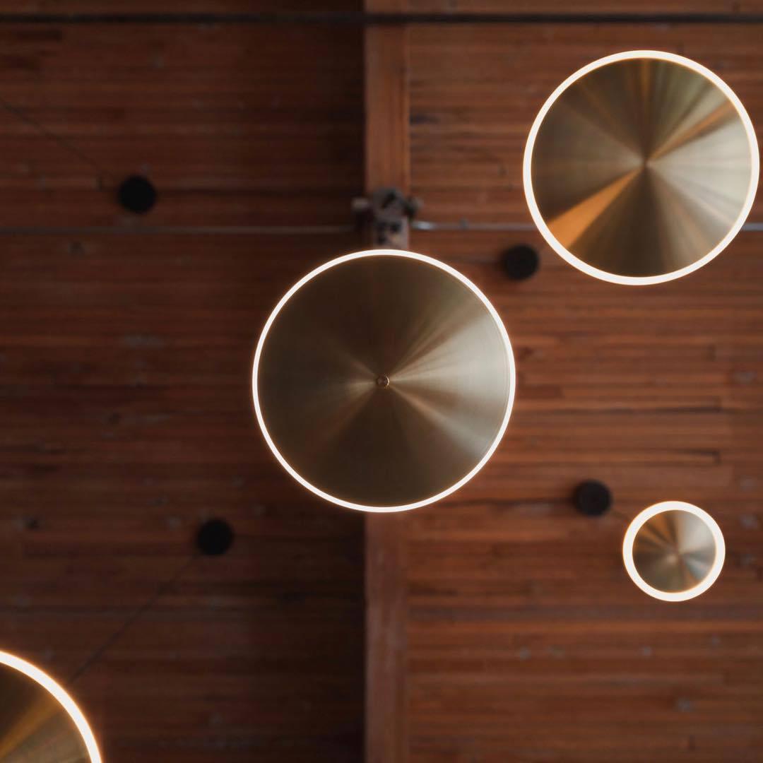 Chrona Dish Pendant Light - Lumpaz
